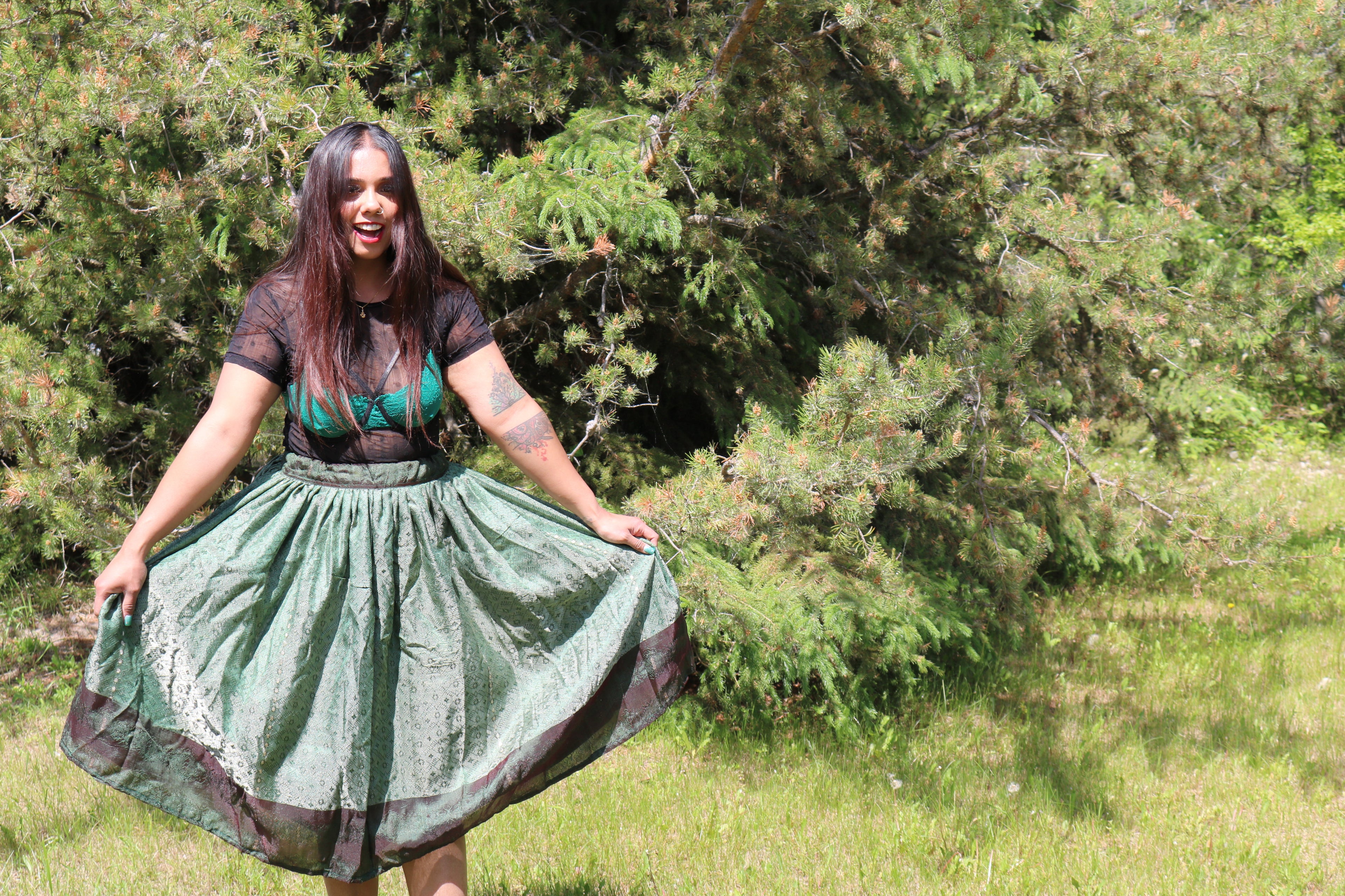 Marsh Twirl Tales Midi Skirt