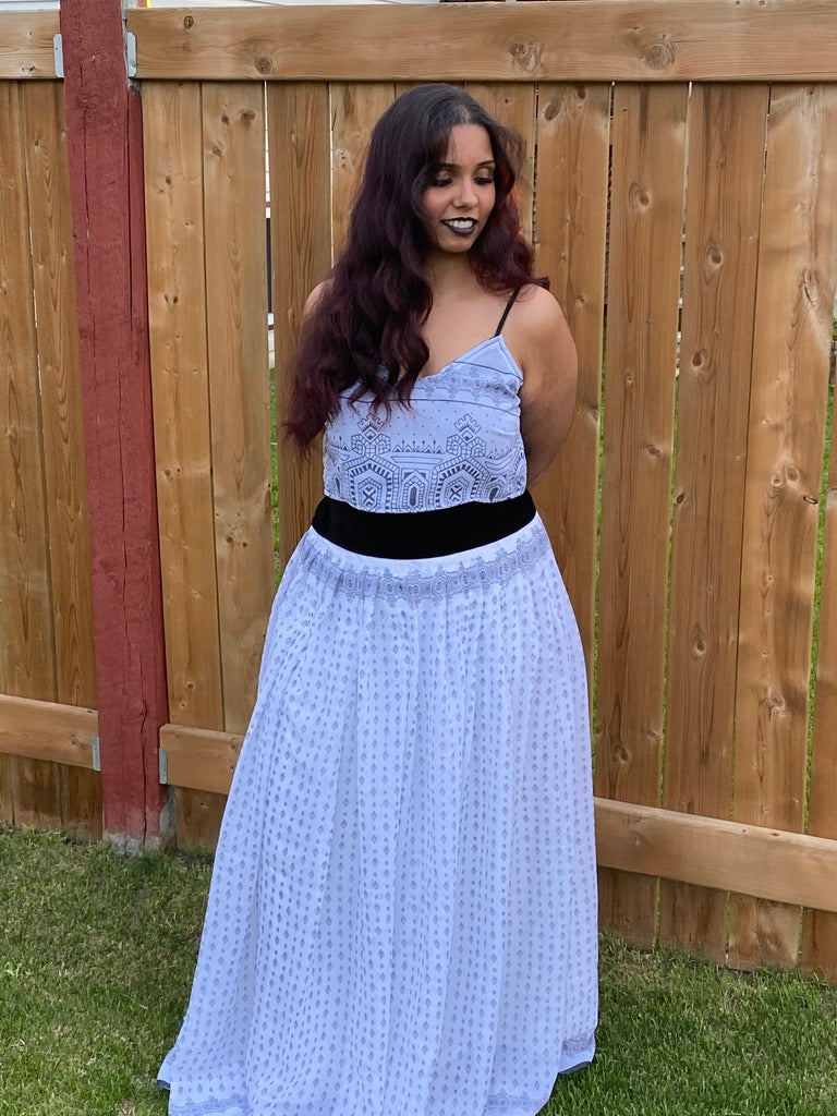 Salt and Pepper Lehenga Set