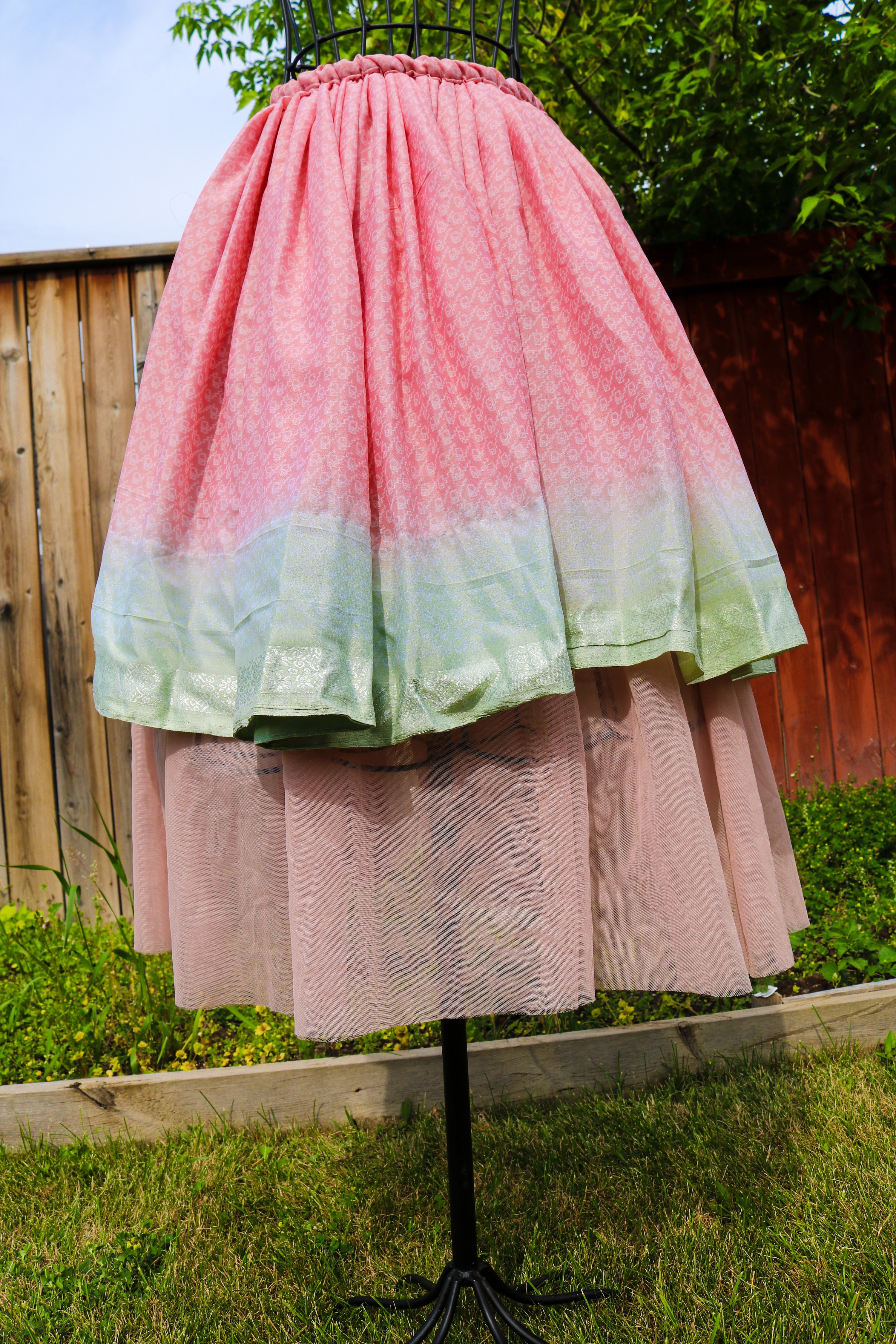 Fairy Fern Midi Skirt