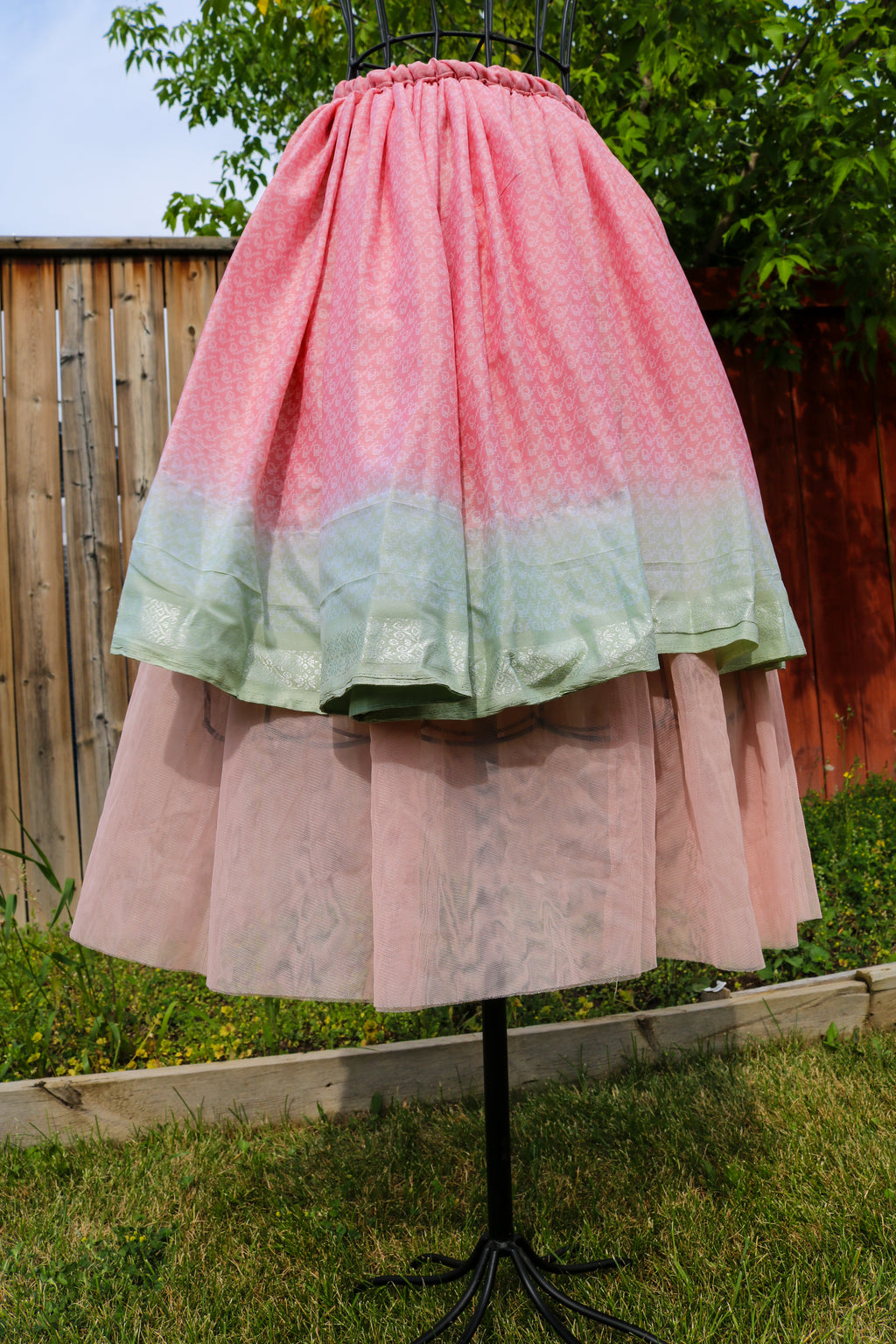 Fairy Fern Midi Skirt