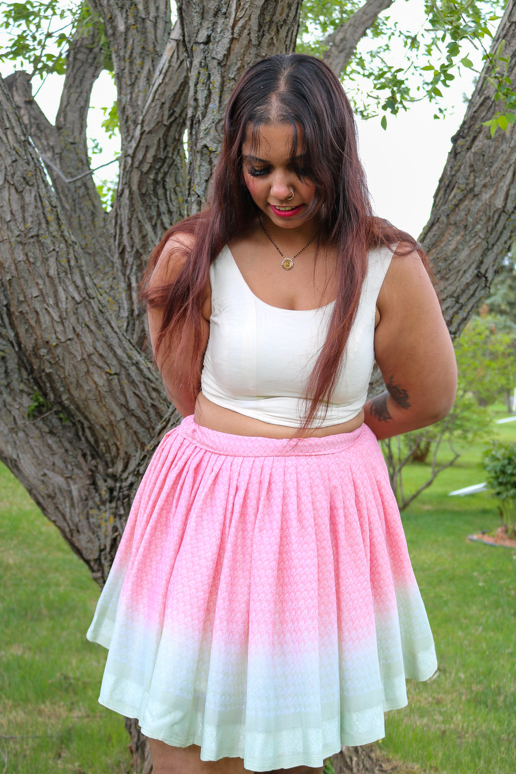 Fairy Fern Mini Skirt
