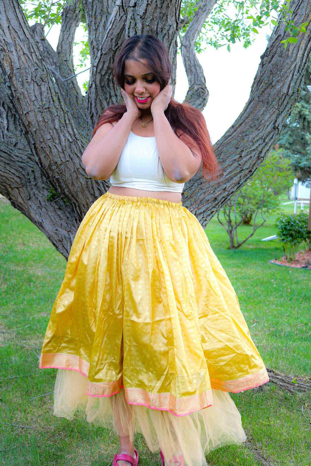 Marigleam Midi Skirt