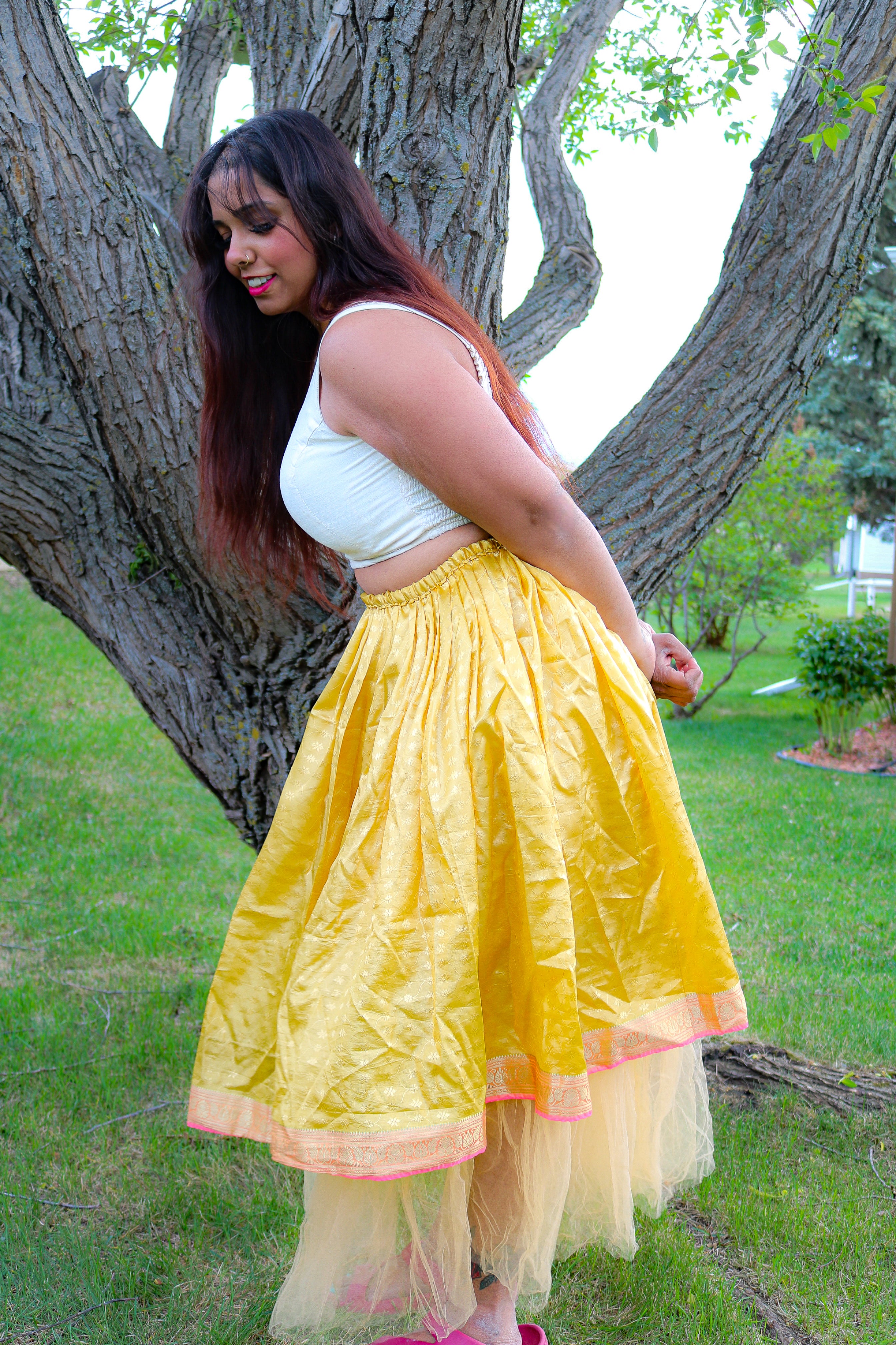 Marigleam Midi Skirt