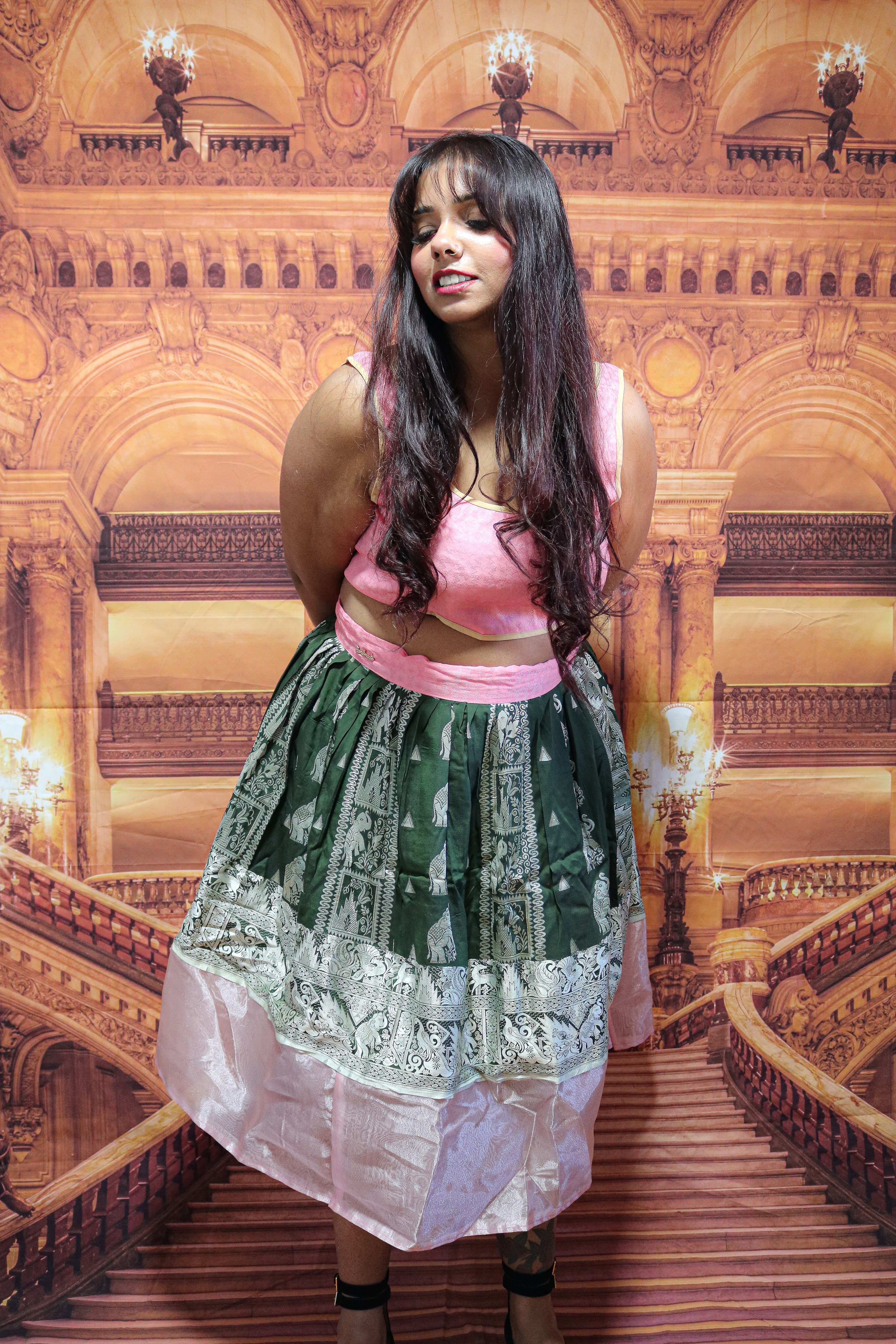 "Maharani's Rosy Secret” #2 Midi Co-ord Set