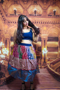 “Maharani’s Rainbow Radiance” Midi Co-ord Set