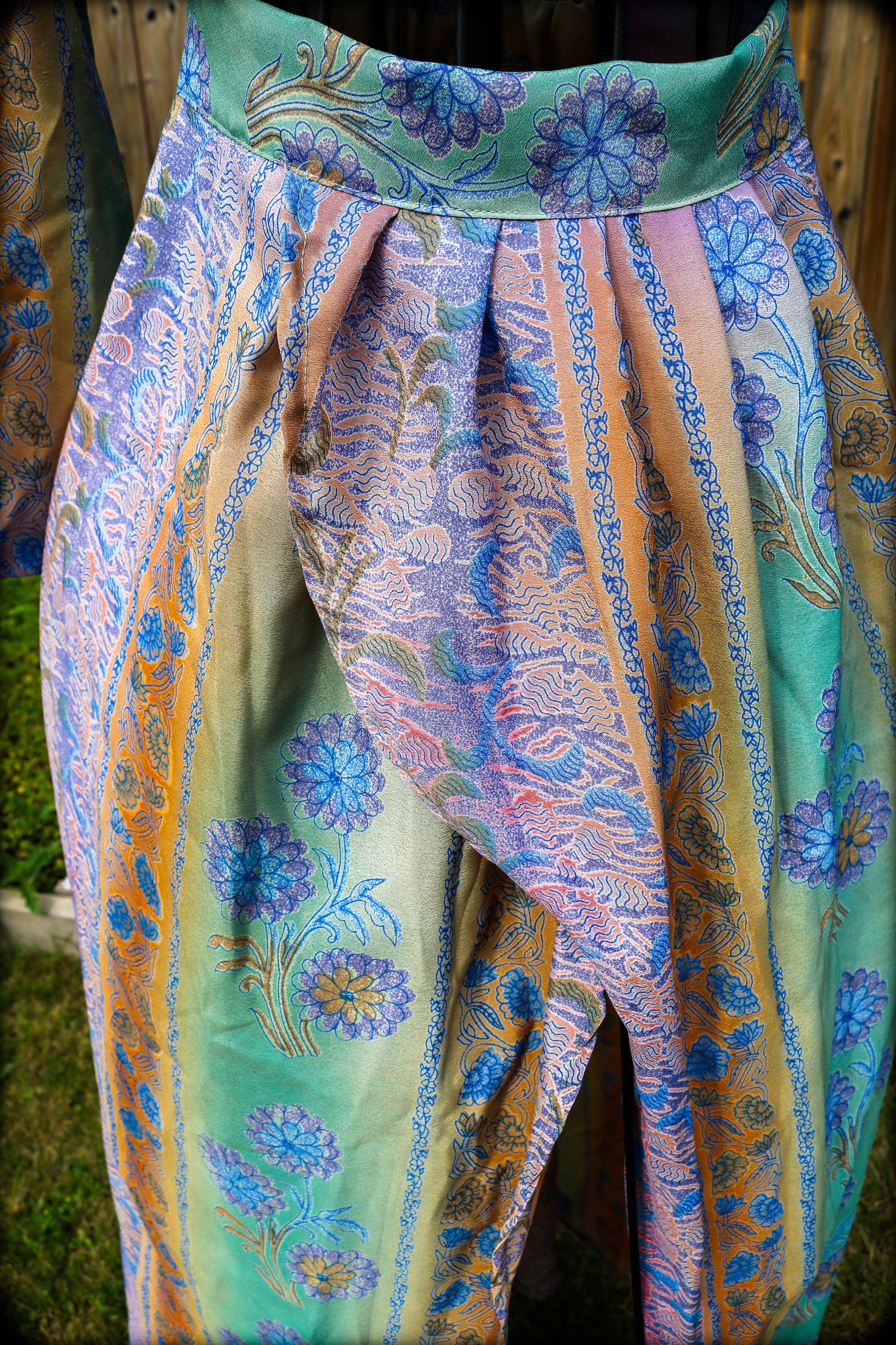 Abyss Summer Long Sleeve Crop Top & Slit Skirt