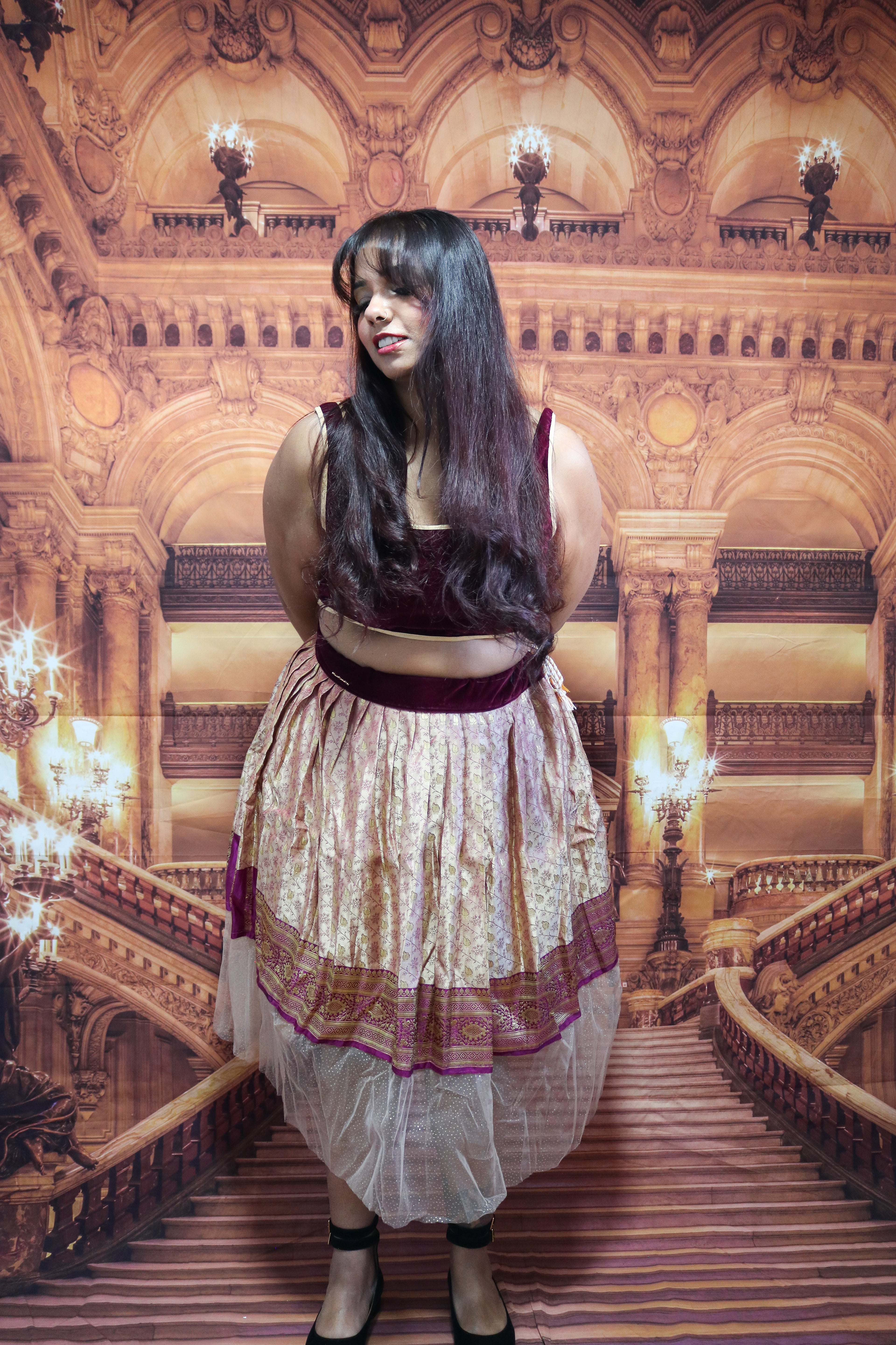 “Maharani’s Tan Teasing” Midi Co-ord Set