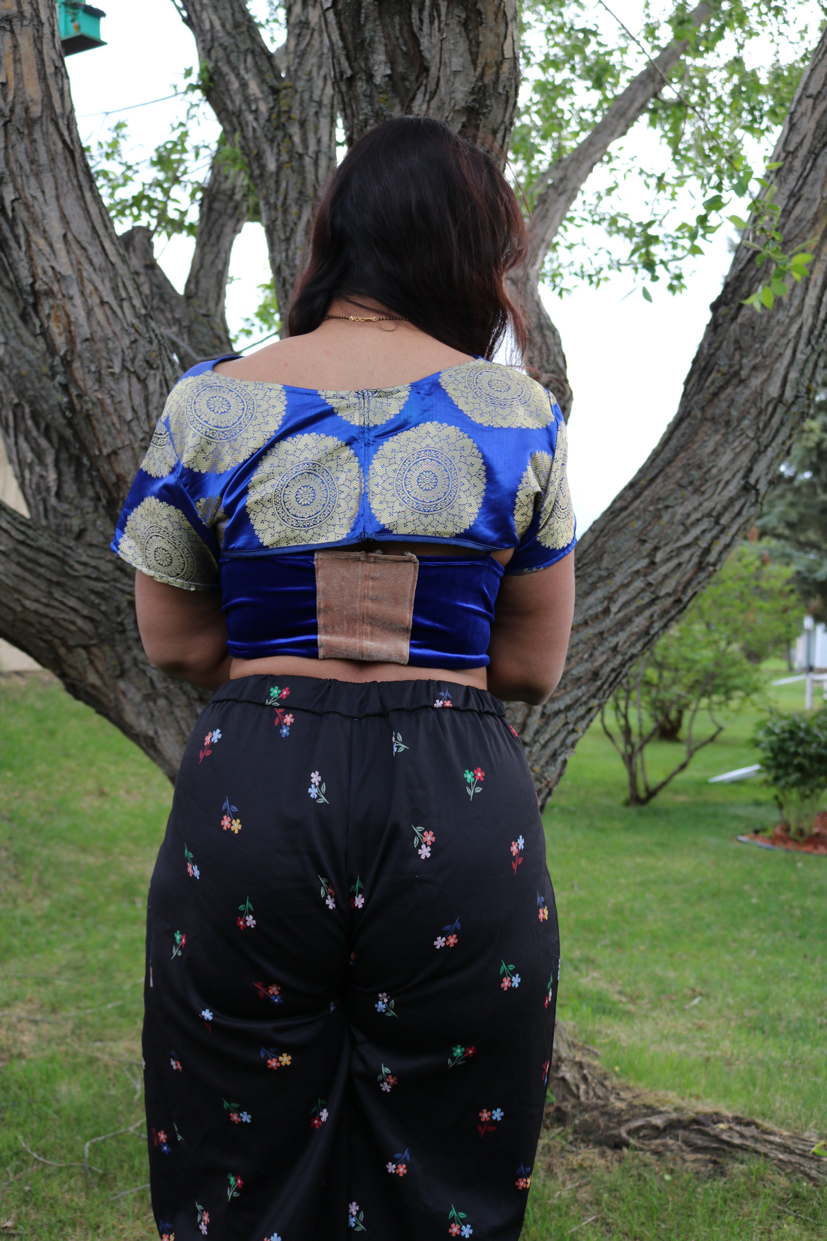 Oops I am Royalty Crop Top