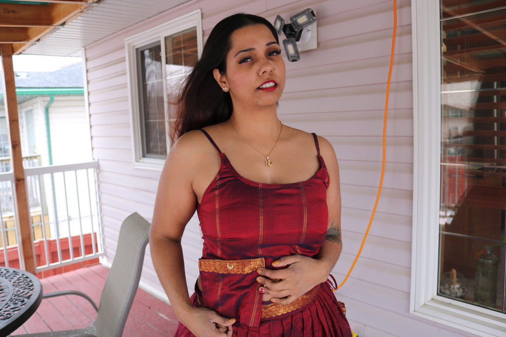 "Dip it in Gold" Lehenga Set