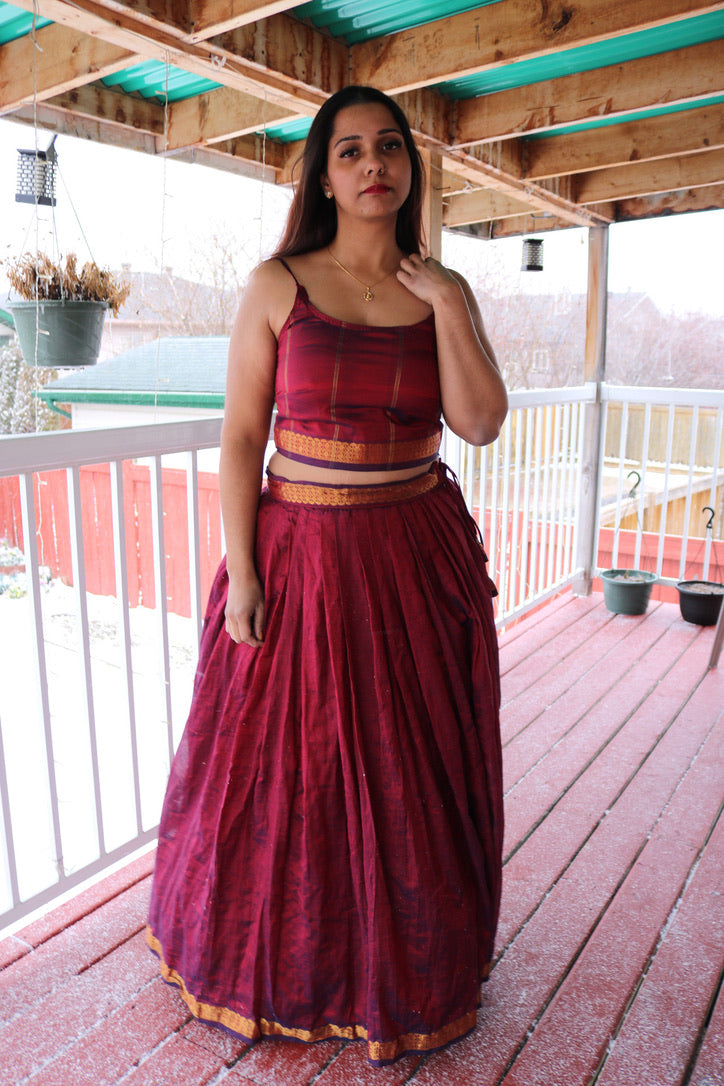 "Dip it in Gold" Lehenga Set