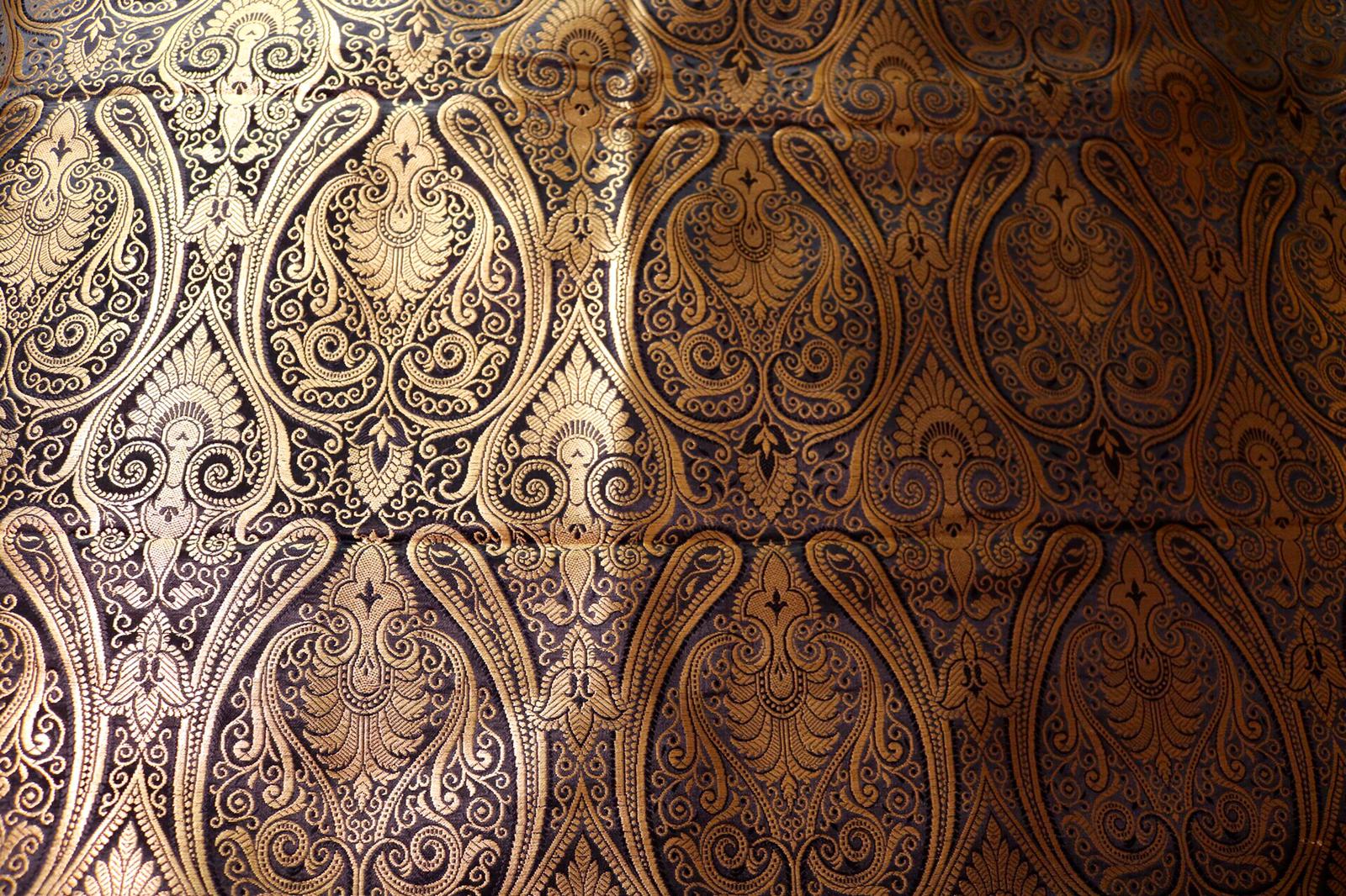 "A Hint of Gold" Faux Leather Pants with Crop Top