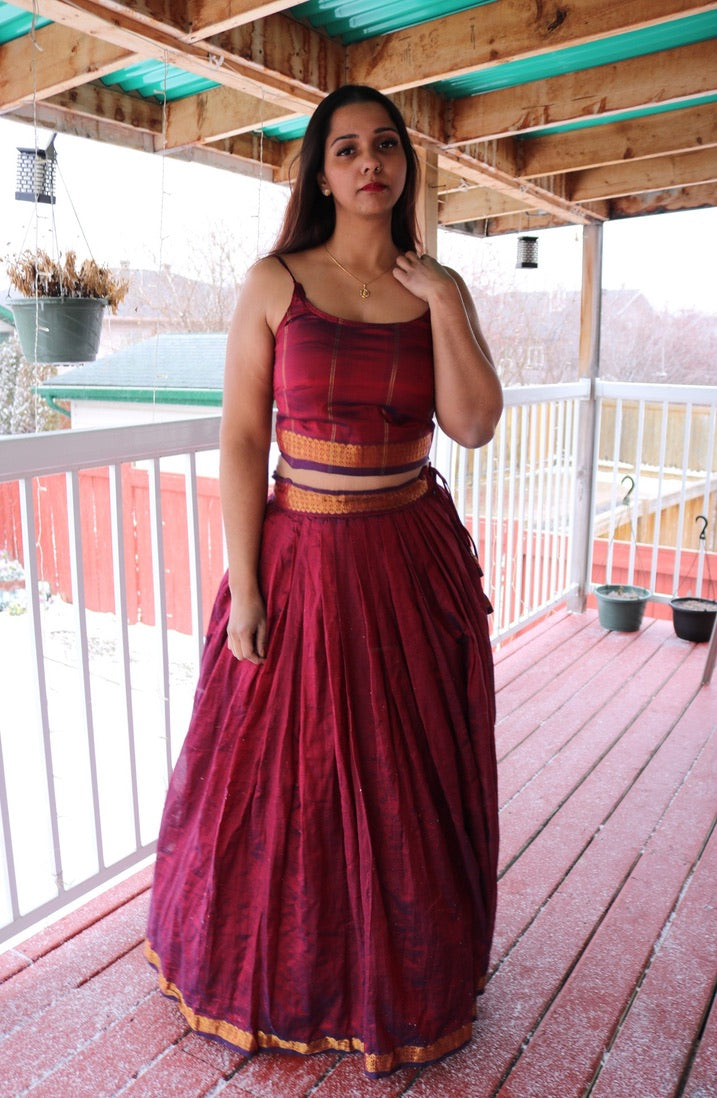 "Dip it in Gold" Lehenga Set