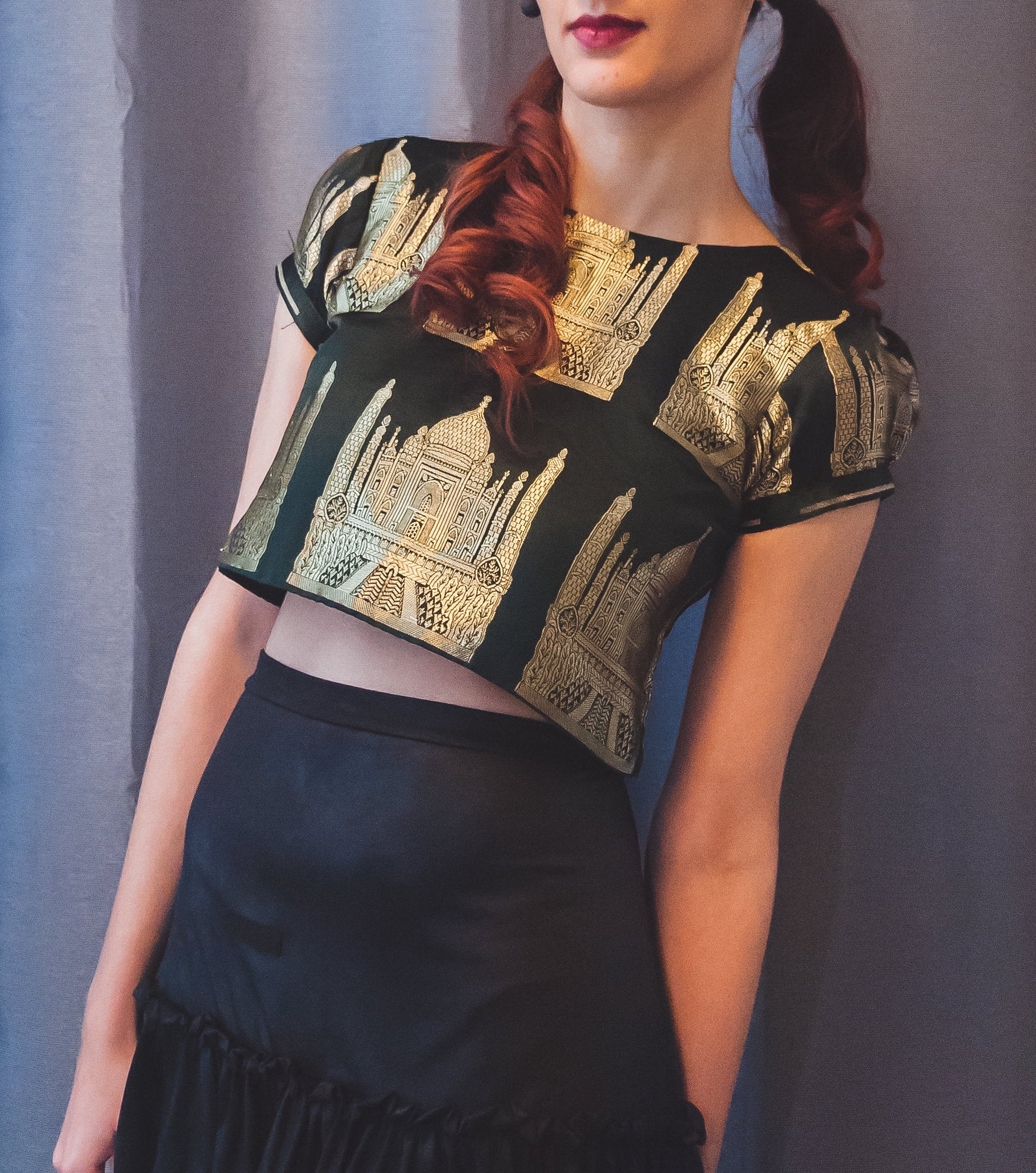 The Taj Mahal Crop Top