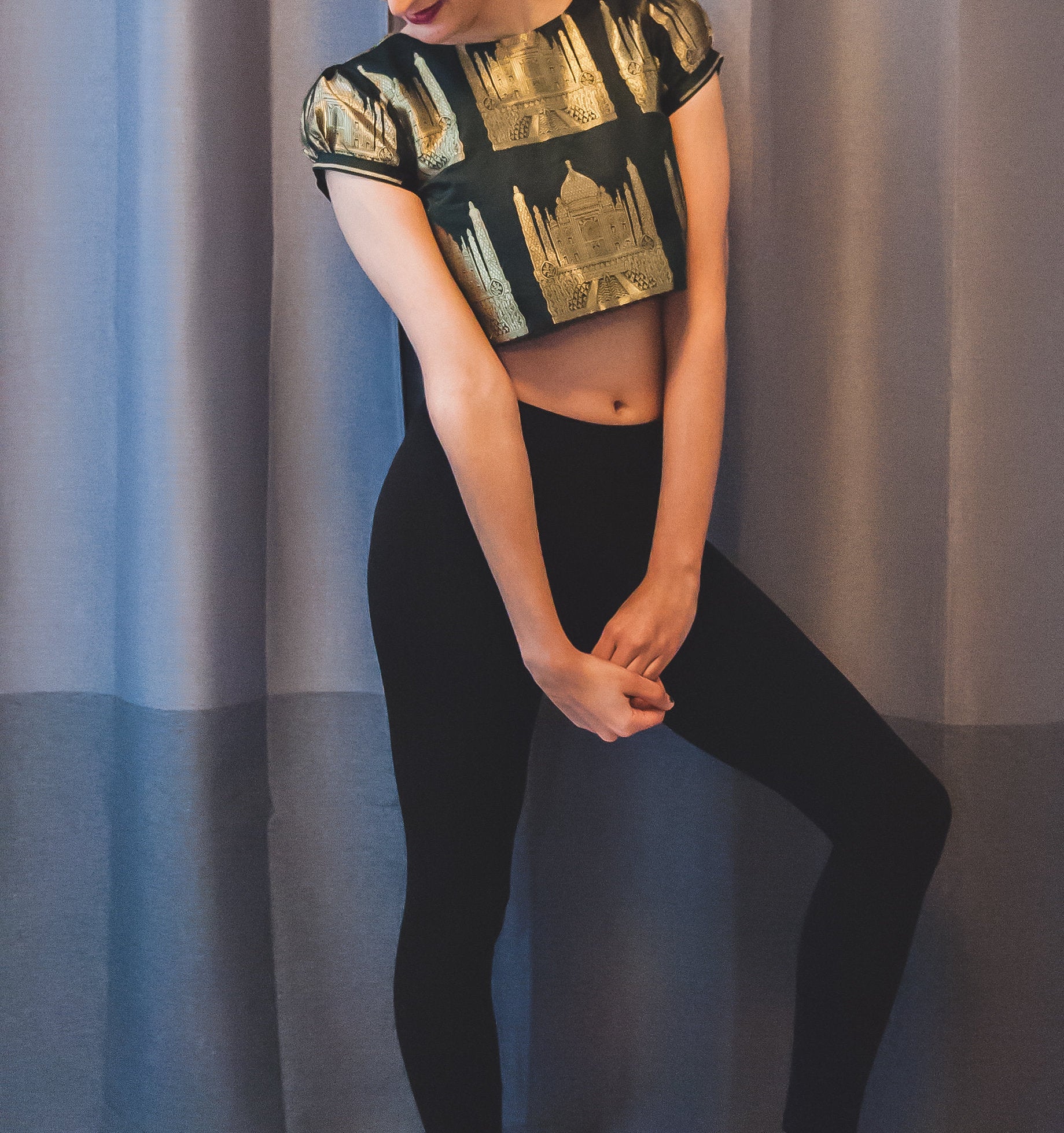 The Taj Mahal Crop Top