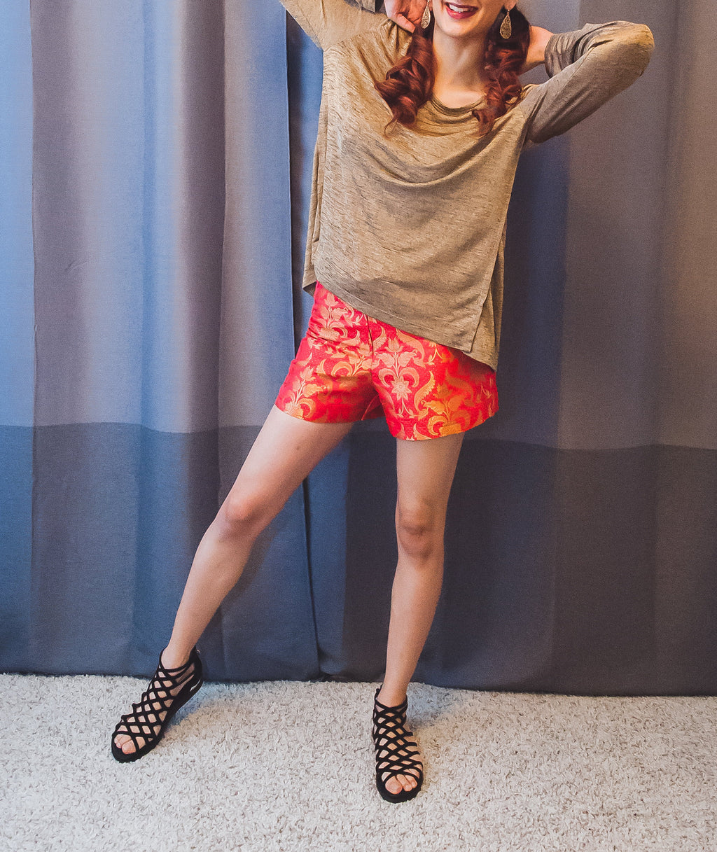 The Golden Salmon Shorts