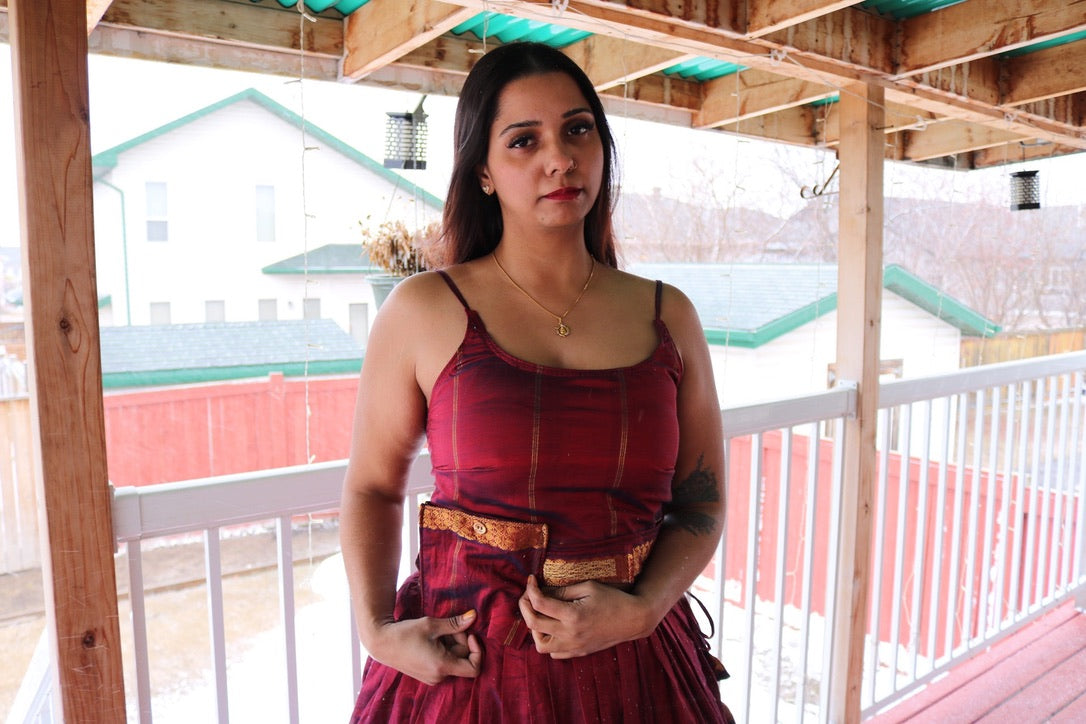 "Dip it in Gold" Lehenga Set