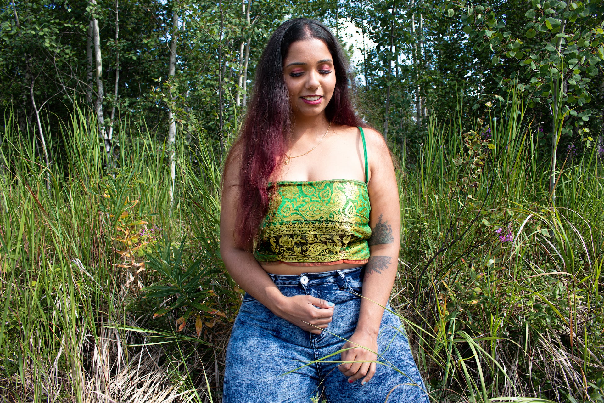 Golden Animals Bralette