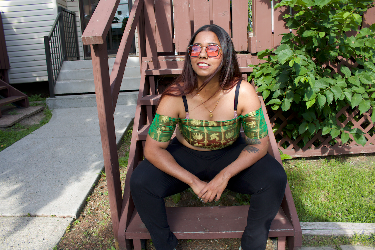 Golden Animals Crop Top