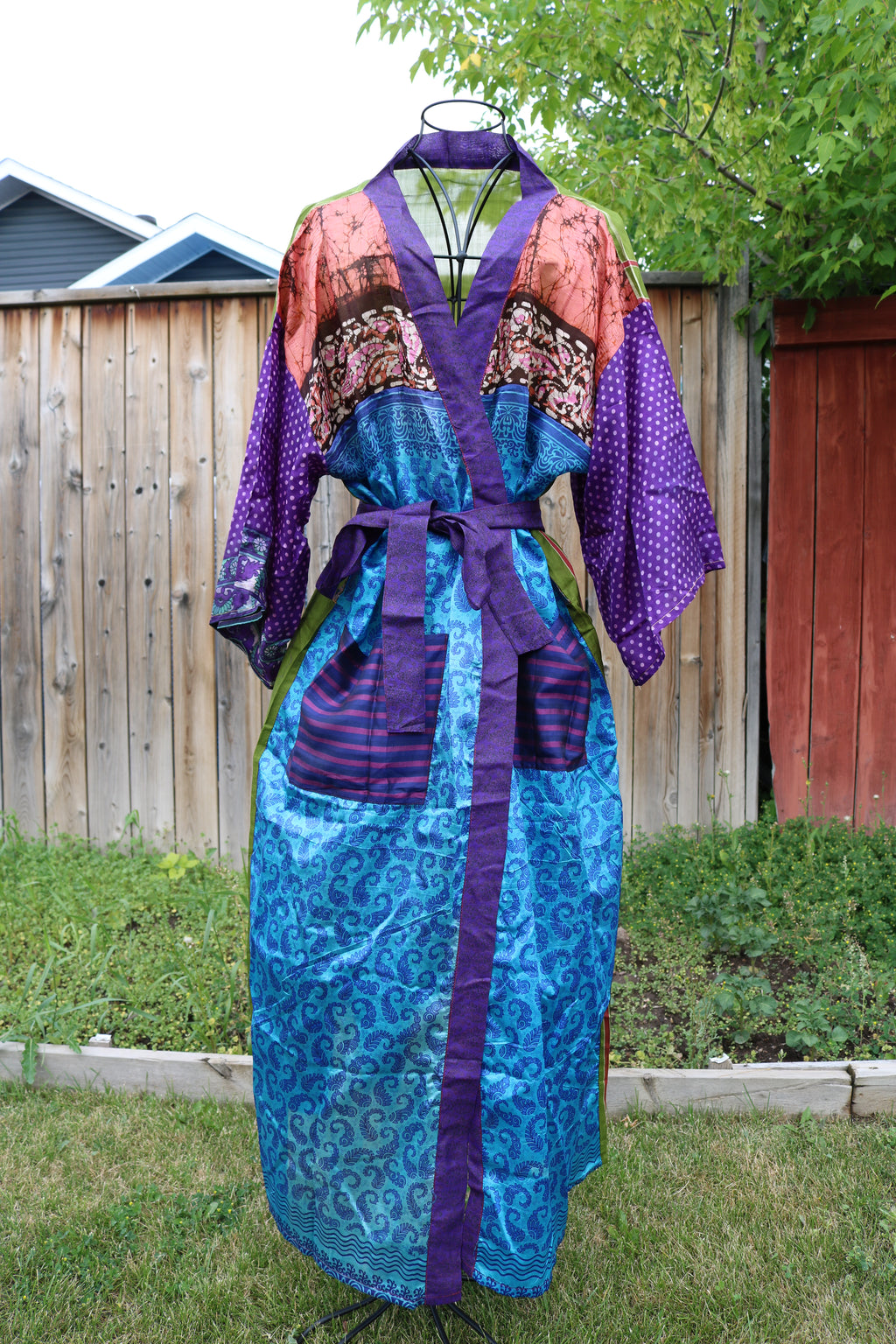 River Silk Robe