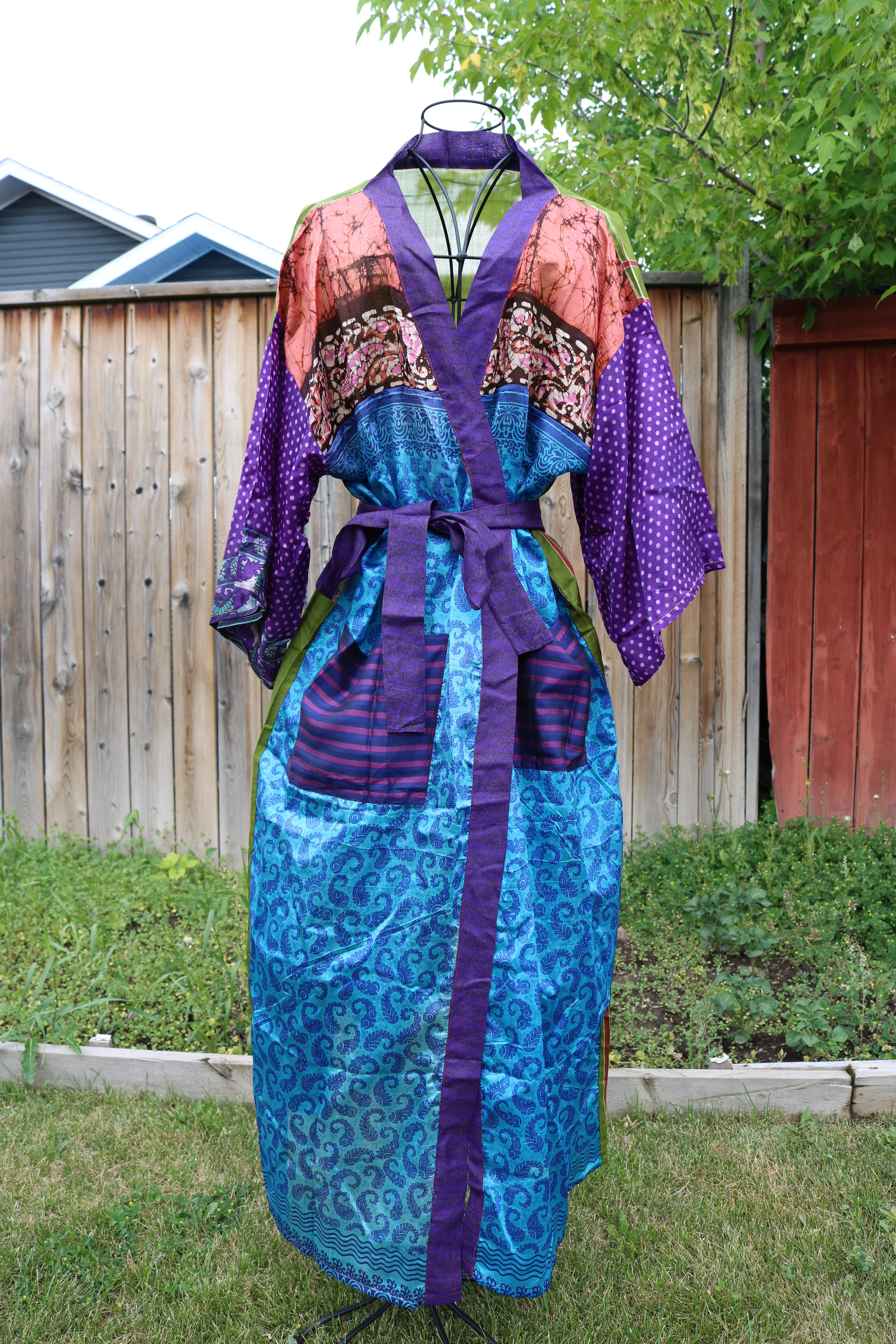 River Silk Robe