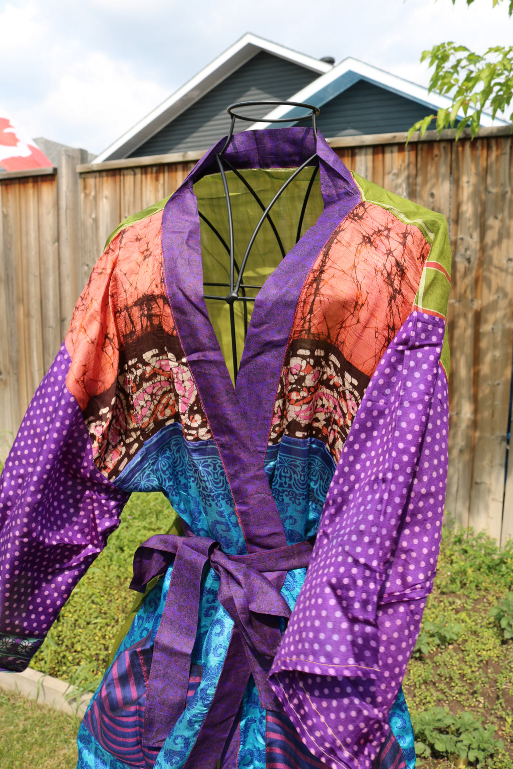 River Silk Robe