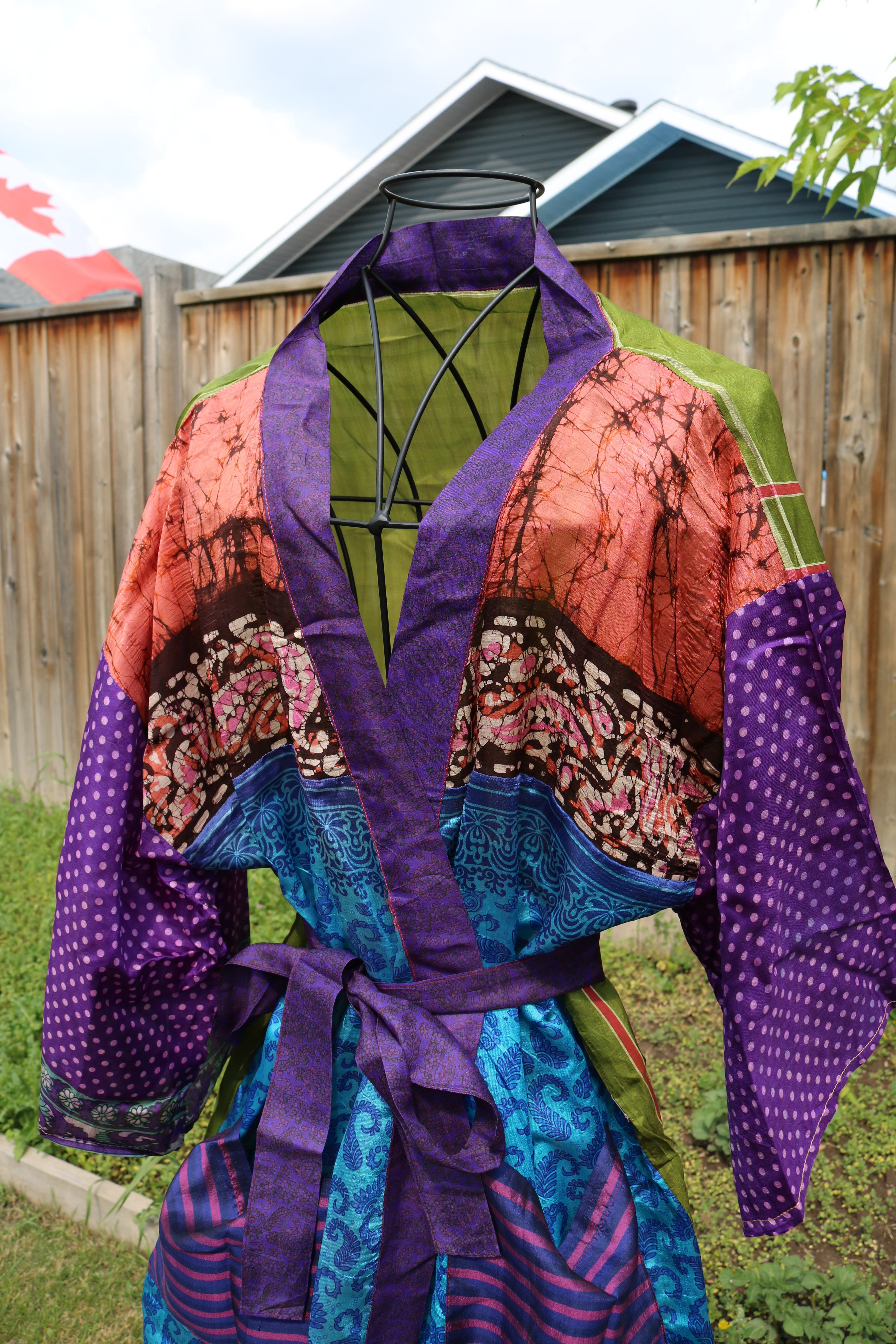 River Silk Robe