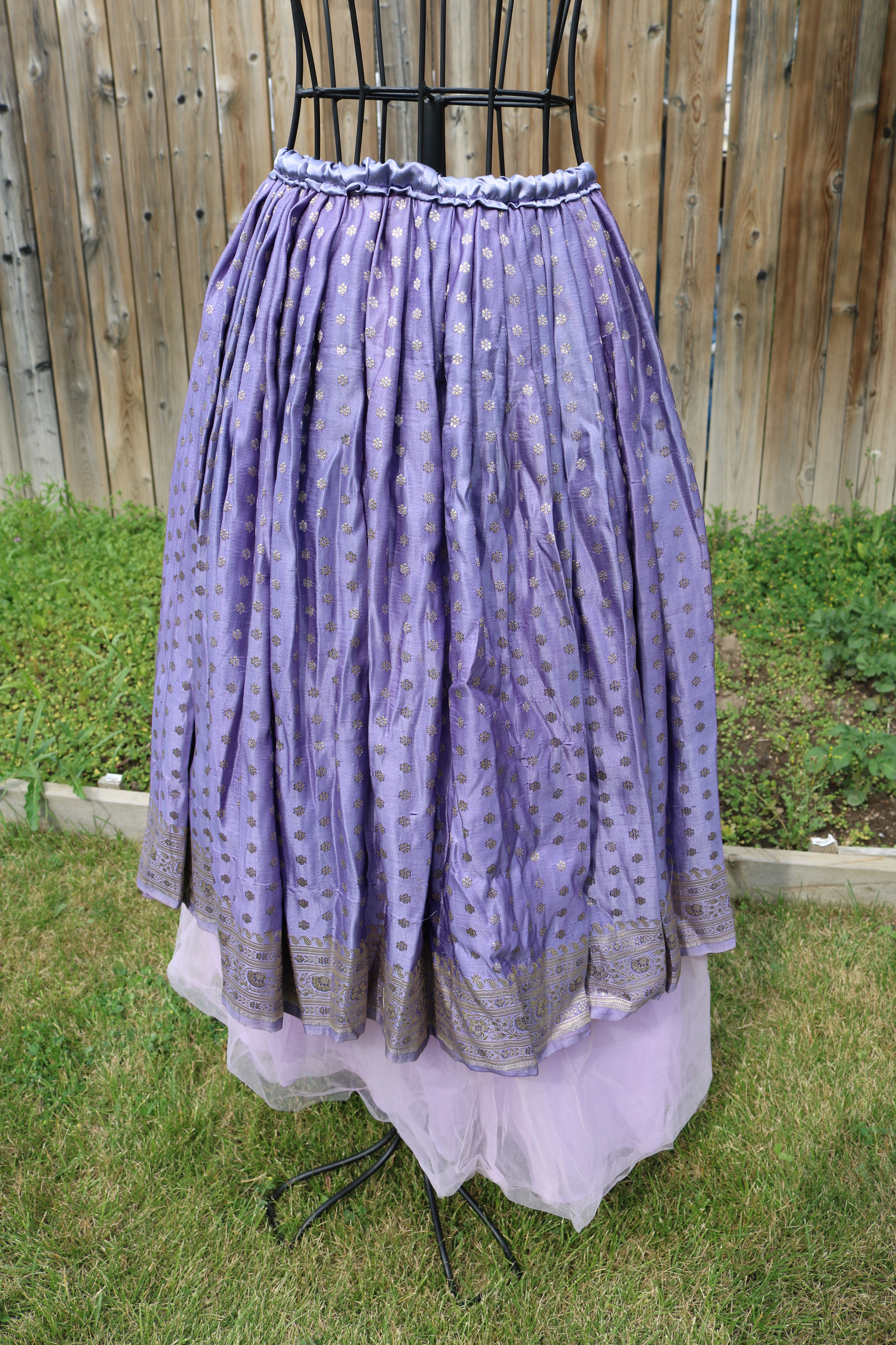 Lavendusk Midi Skirt
