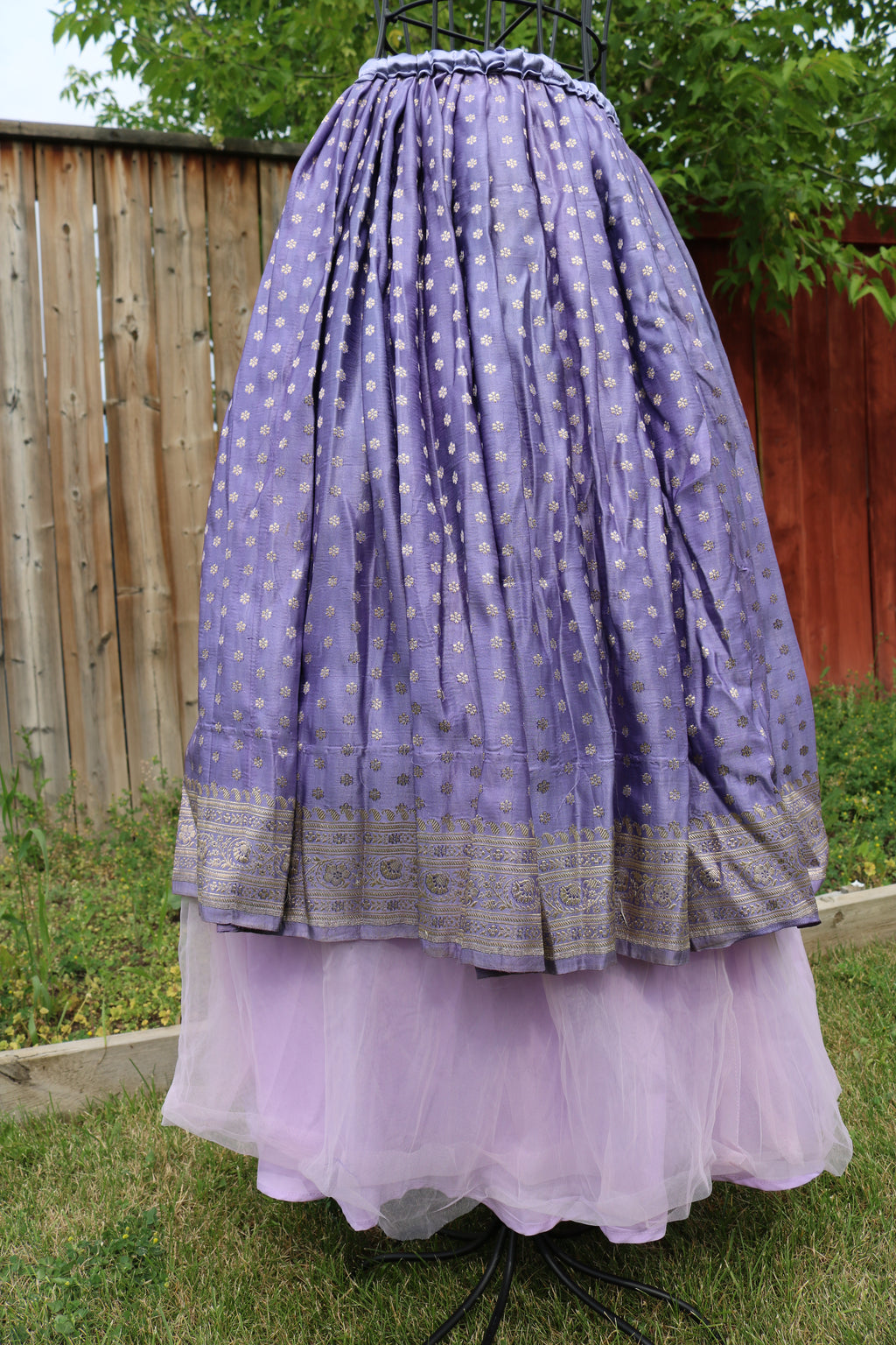 Lavendusk Midi Skirt