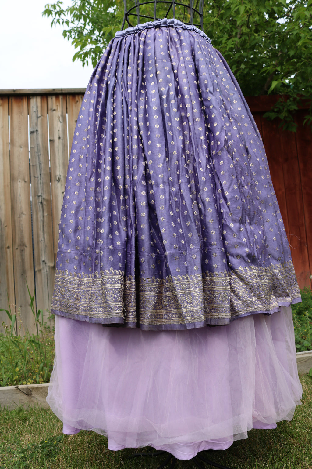 Lavendusk Midi Skirt