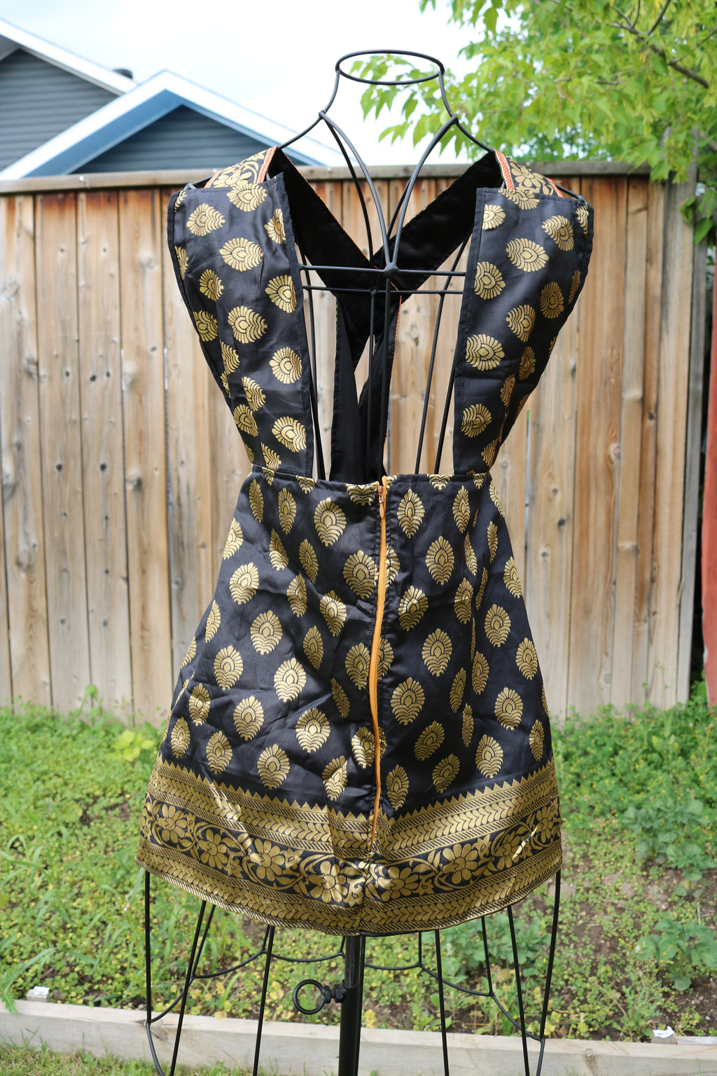 Sprinkle some Gold on me Mini Dress