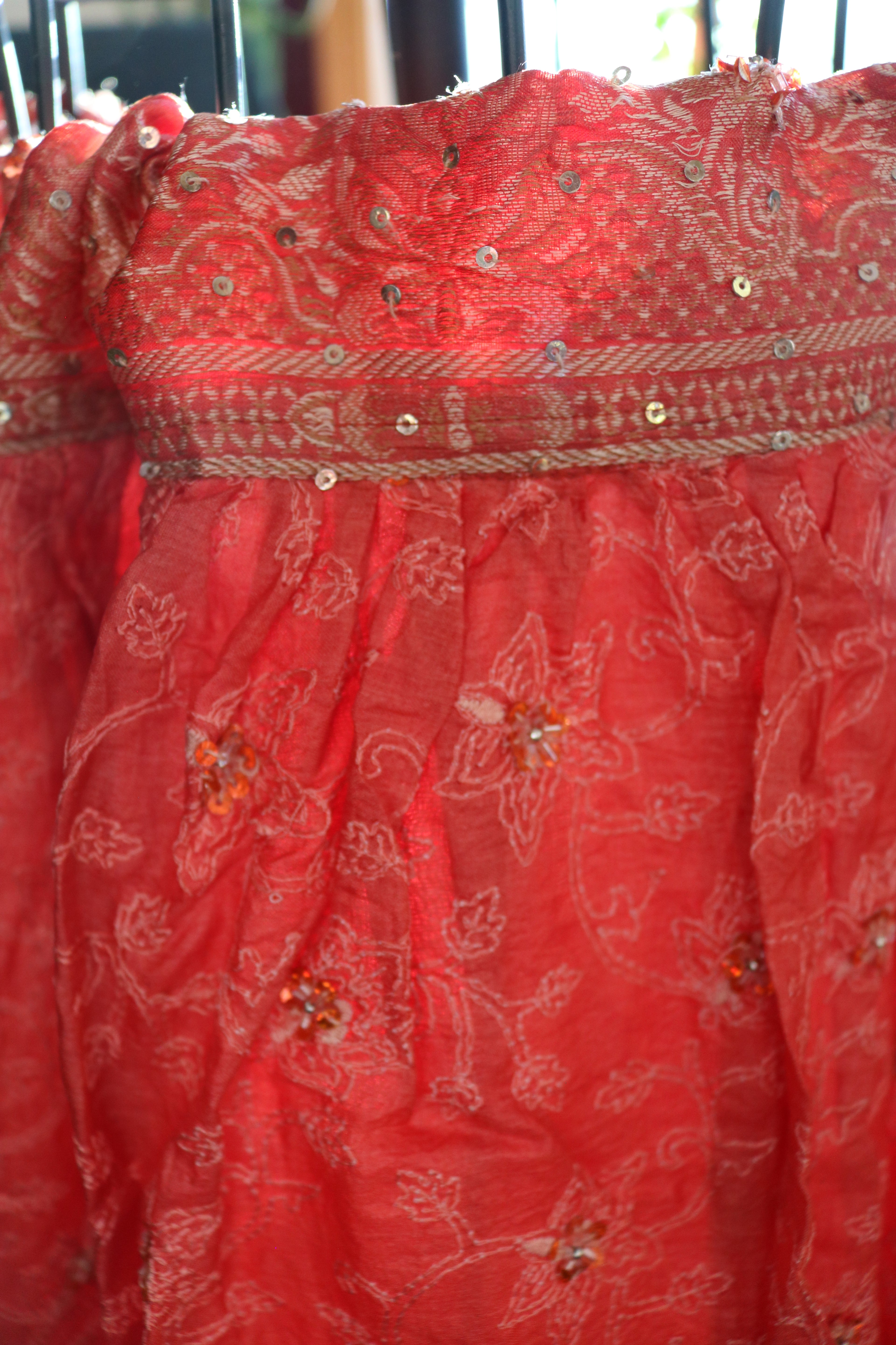 Grapefruit Twirl Tales Midi Skirt