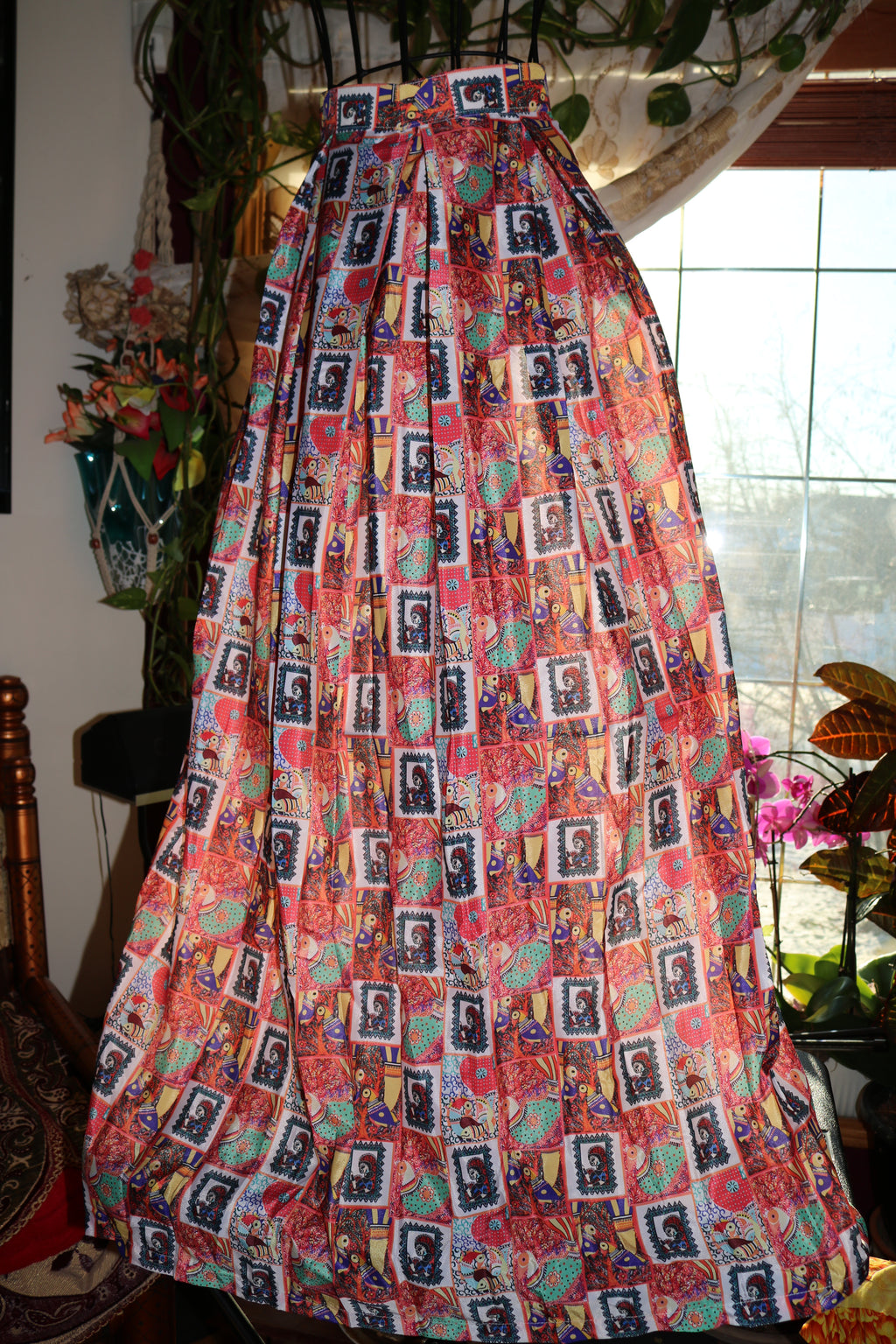 "My Tribe, My Rules" Lehenga (Small Print)