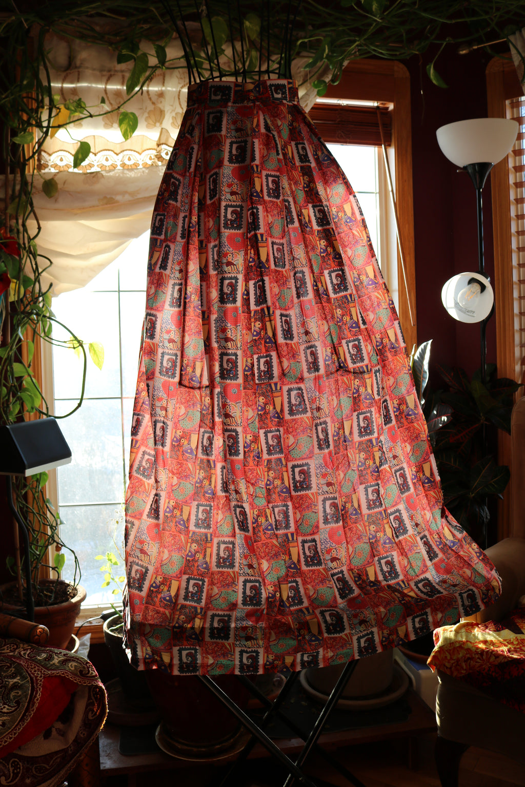 "My Tribe, My Rules" Lehenga (Small Print)