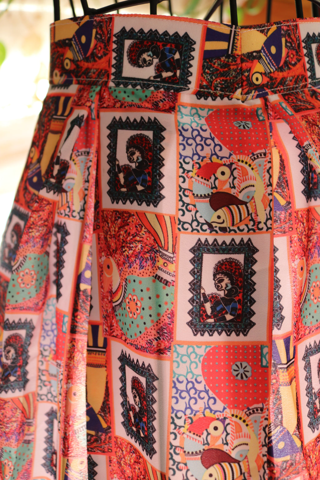 "My Tribe, My Rules" Lehenga (Small Print)