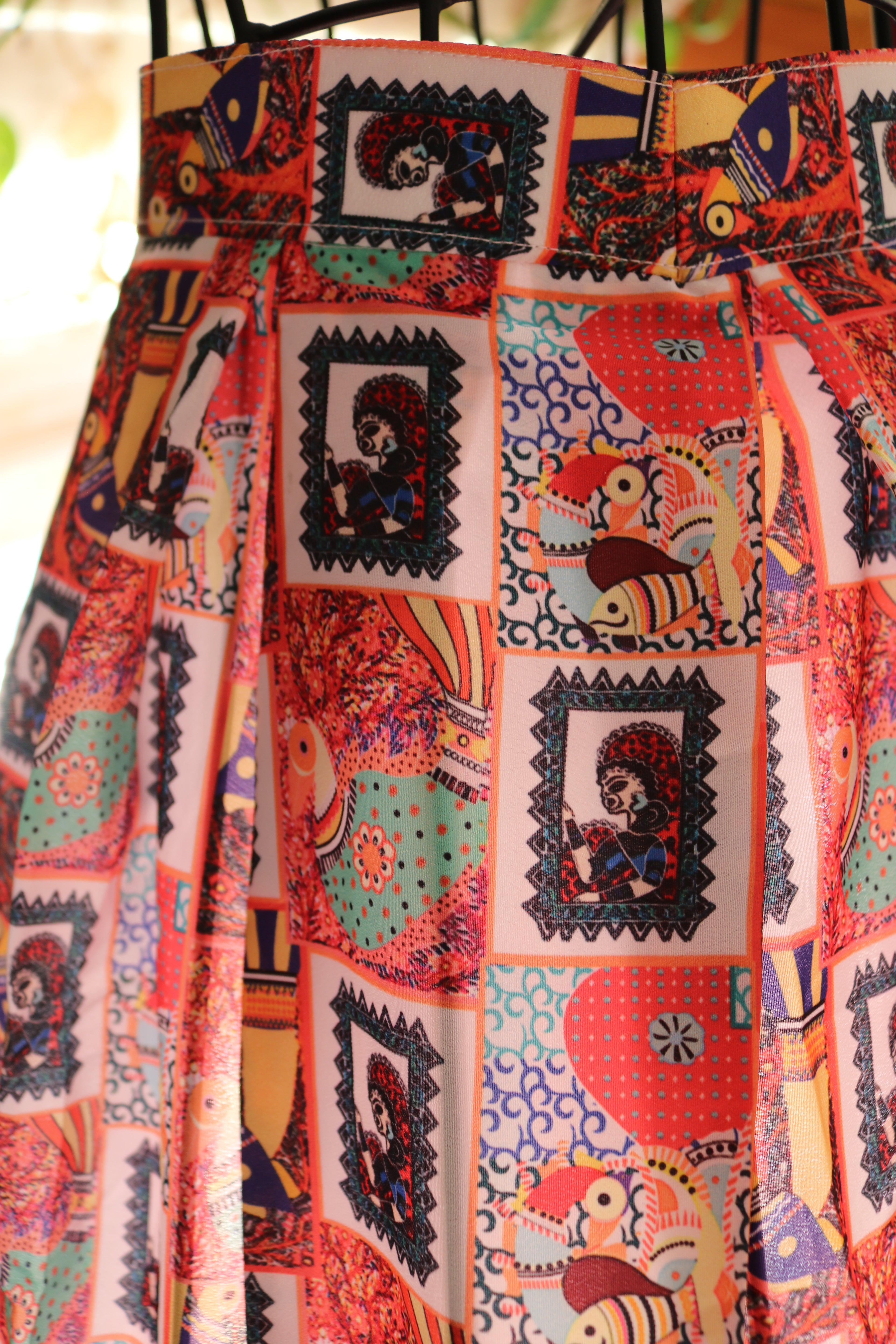 "My Tribe, My Rules" Lehenga (Small Print)