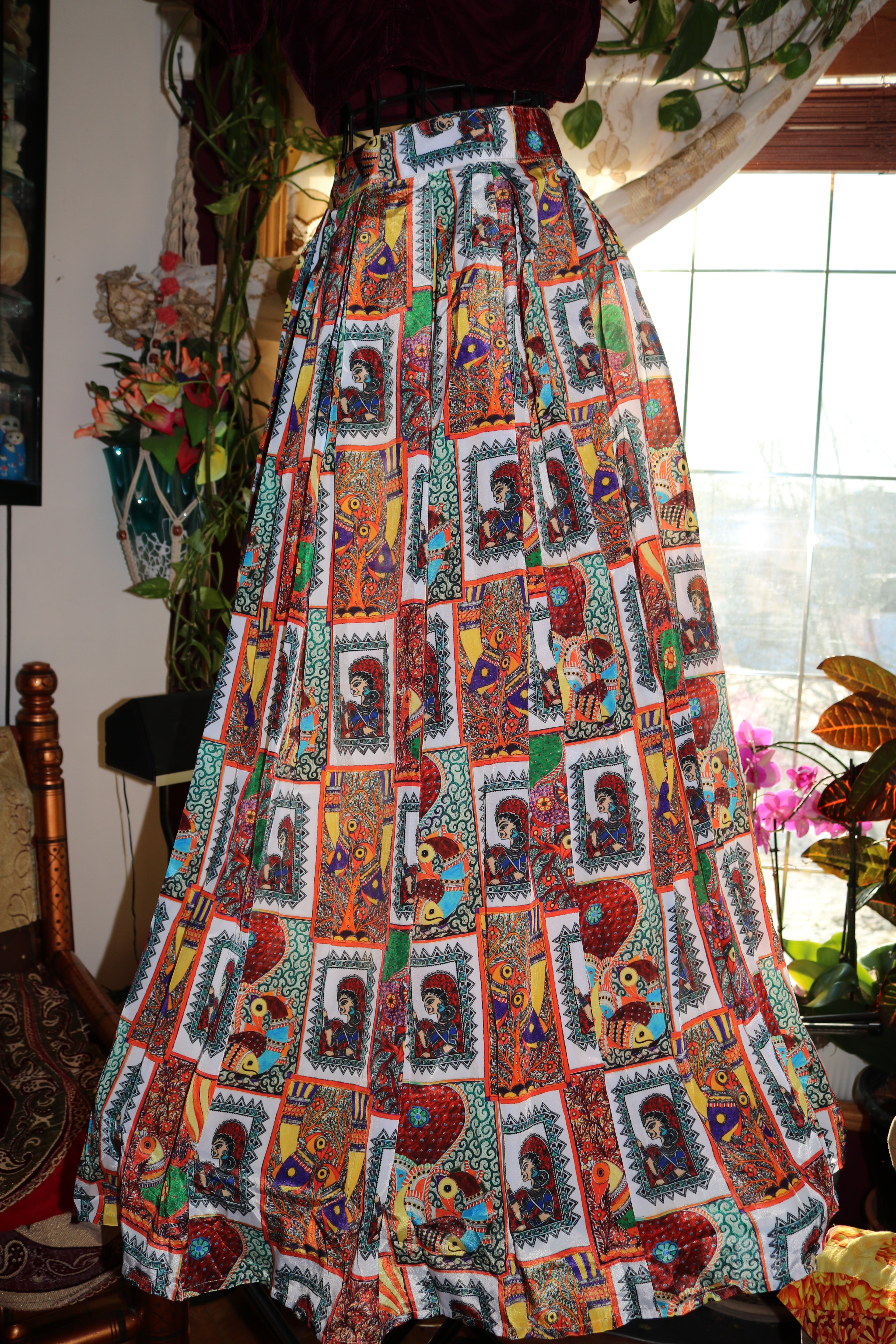 "My Tribe, My Rules" Lehenga Set (Big Print)