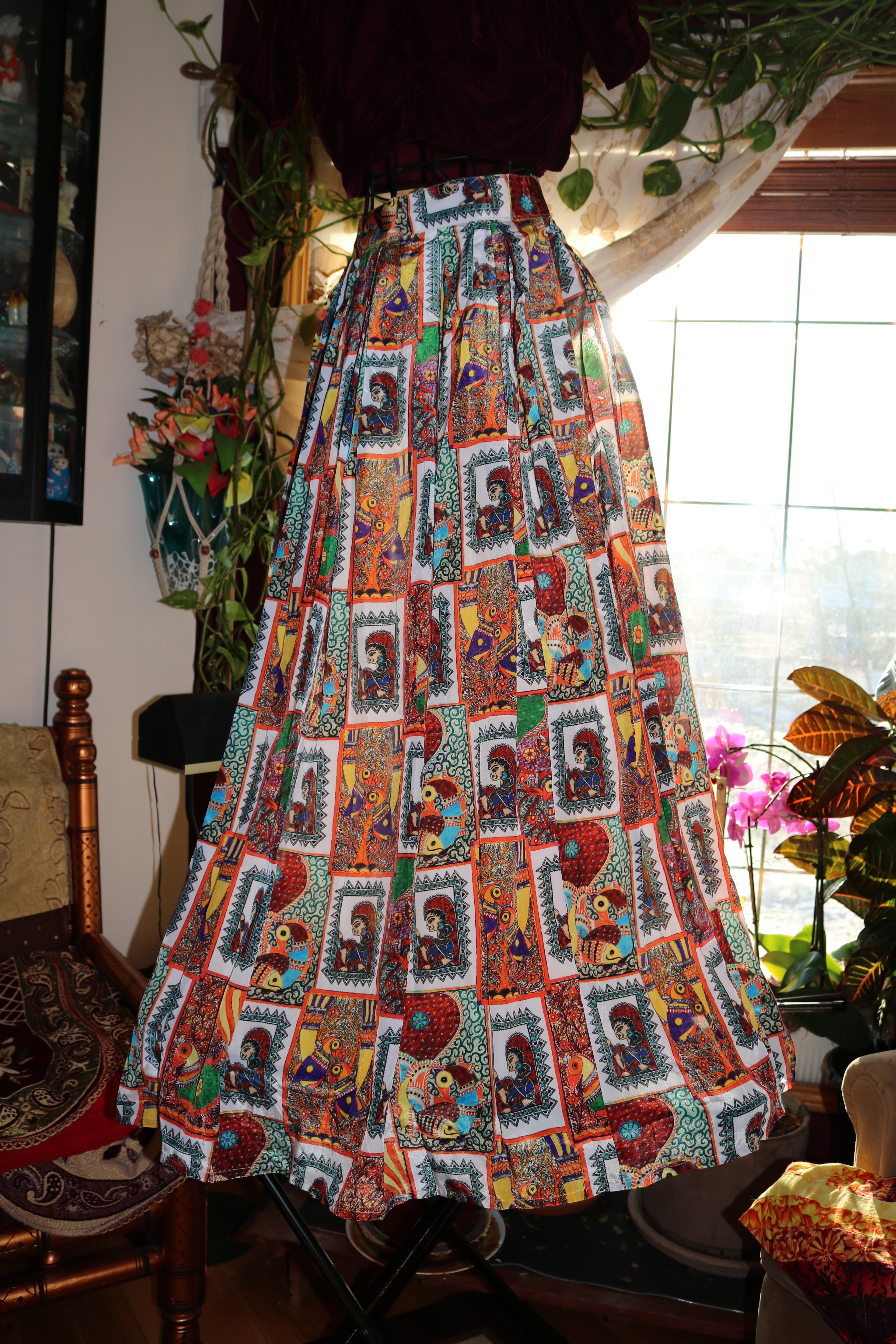 "My Tribe, My Rules" Lehenga Set (Big Print)