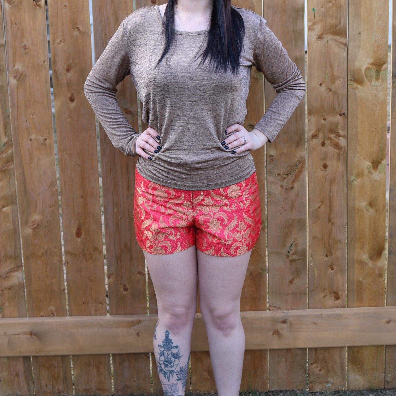 The Golden Salmon Shorts