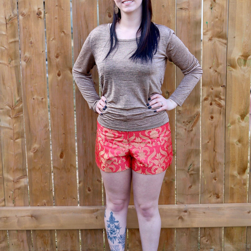 The Golden Salmon Shorts