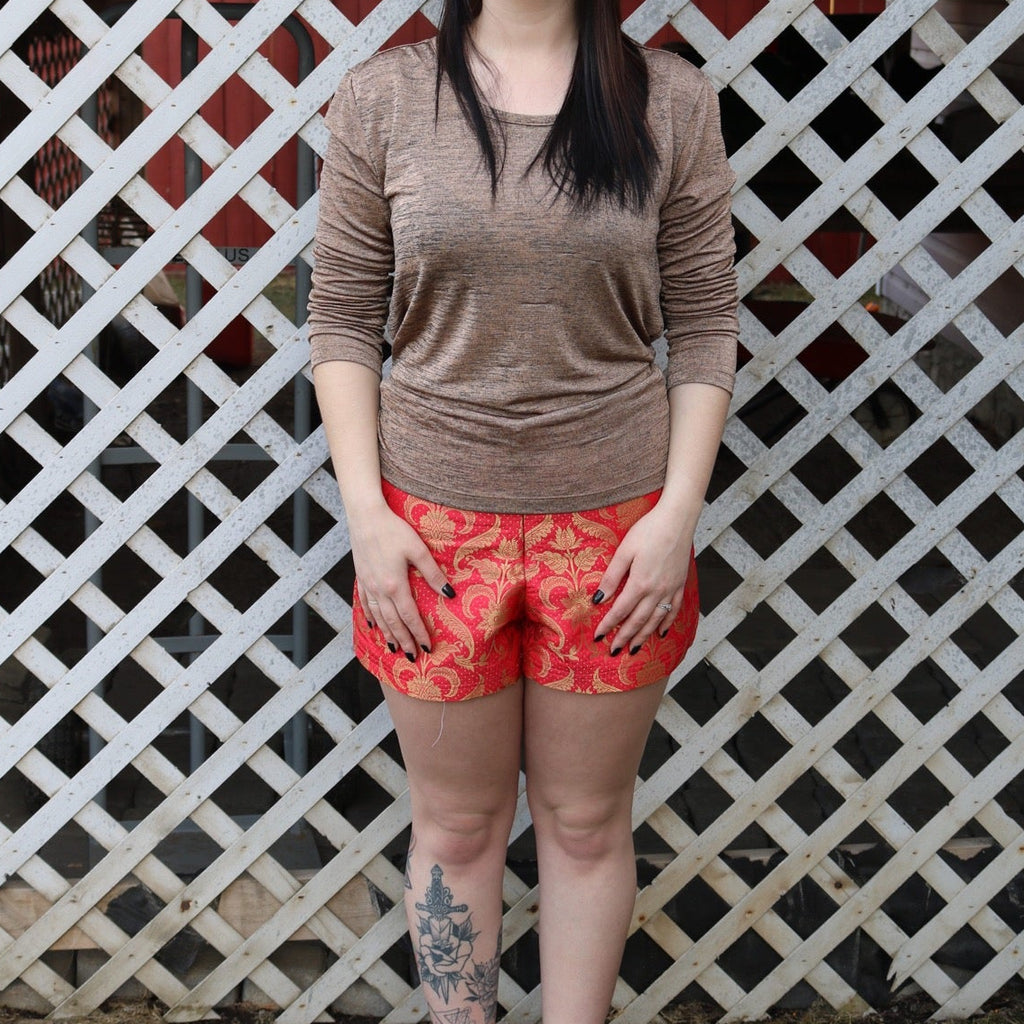 The Golden Salmon Shorts