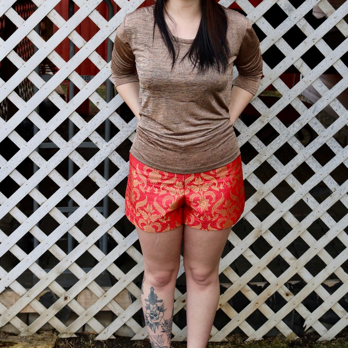 The Golden Salmon Shorts