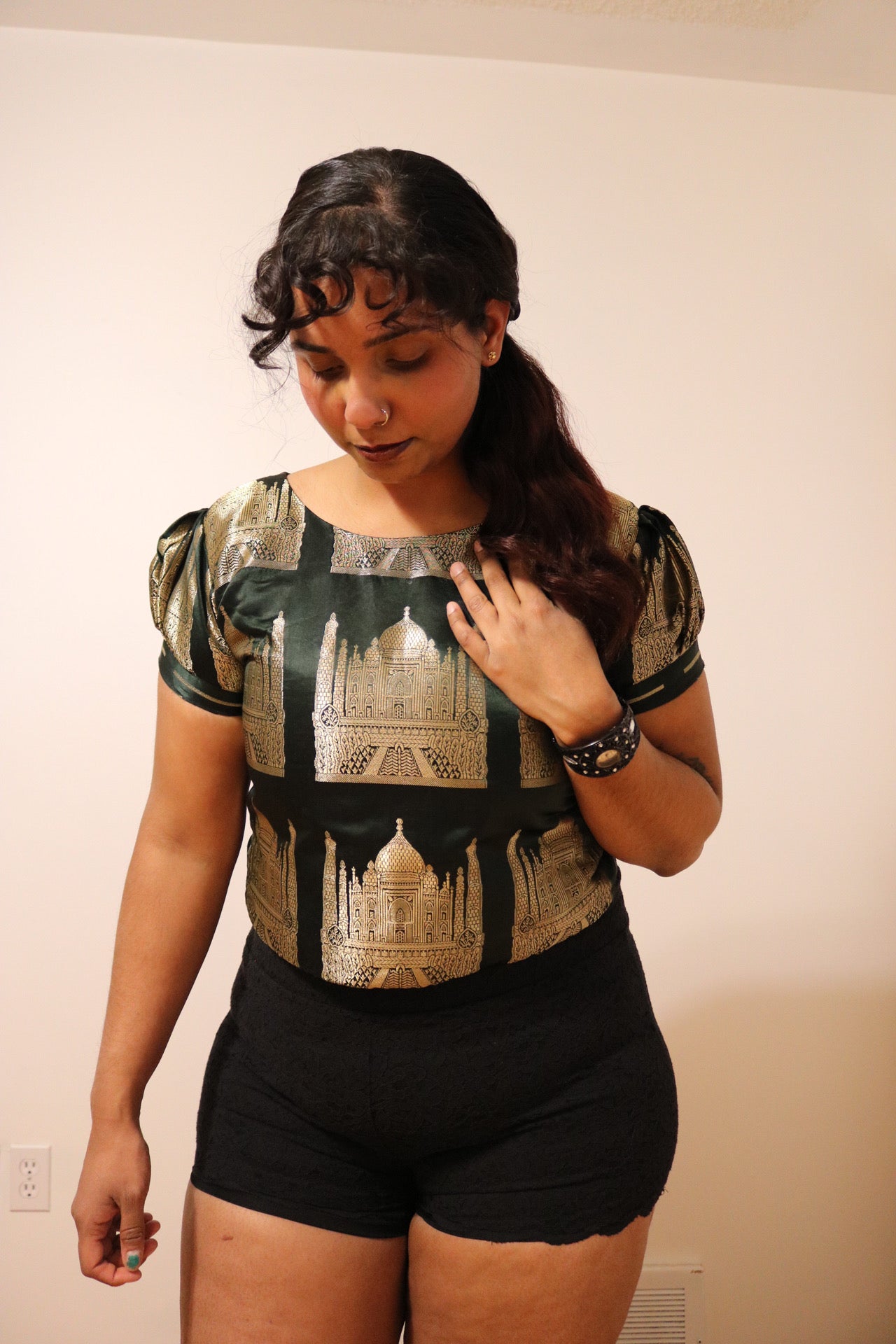 The Taj Mahal Crop Top