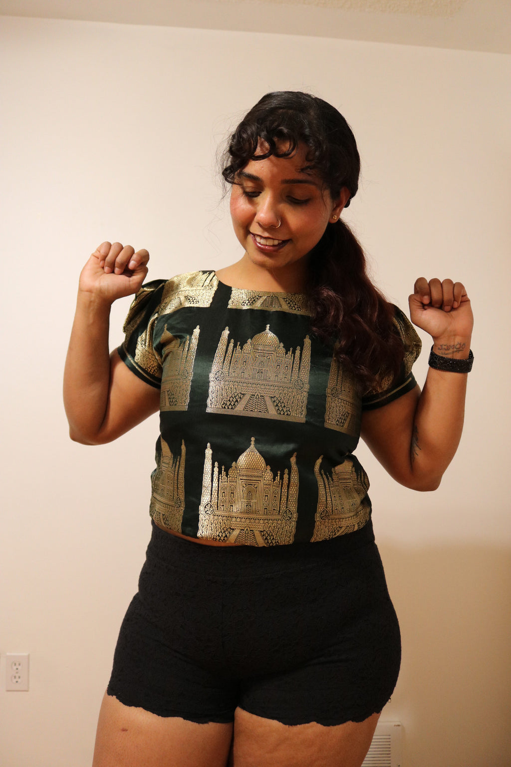 The Taj Mahal Crop Top