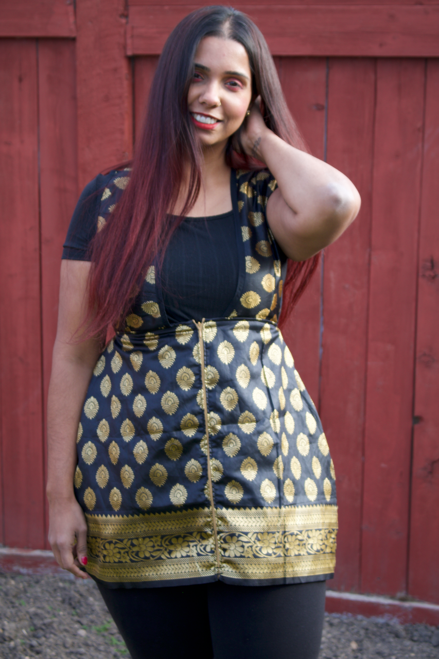 Sprinkle some Gold on me Mini Dress