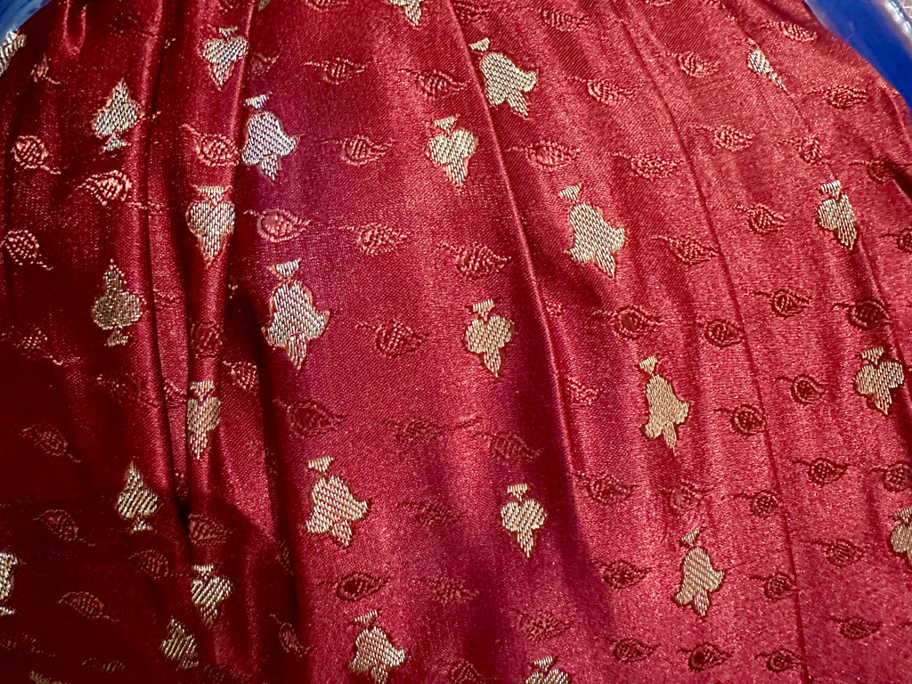 "Maharani's Scarlet Spell" Mini Co-ord Set