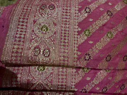 "Maharani's Plum Garden” Midi Co-ord Set