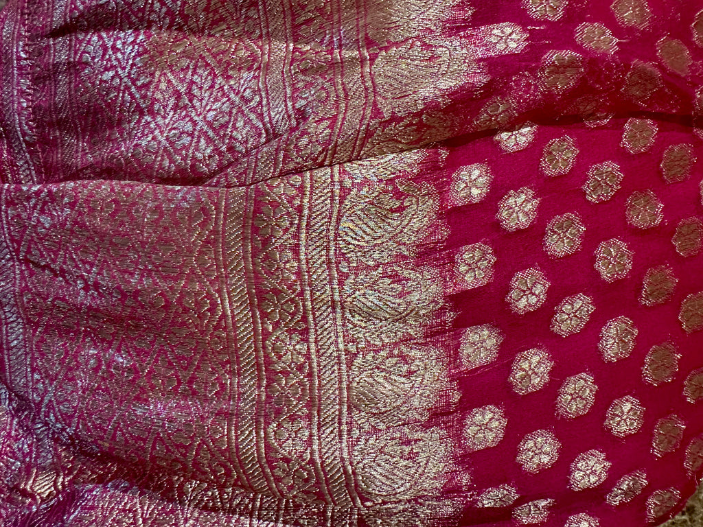 ”Maharani’s Raspberry Romance” Mini Co-ord Set