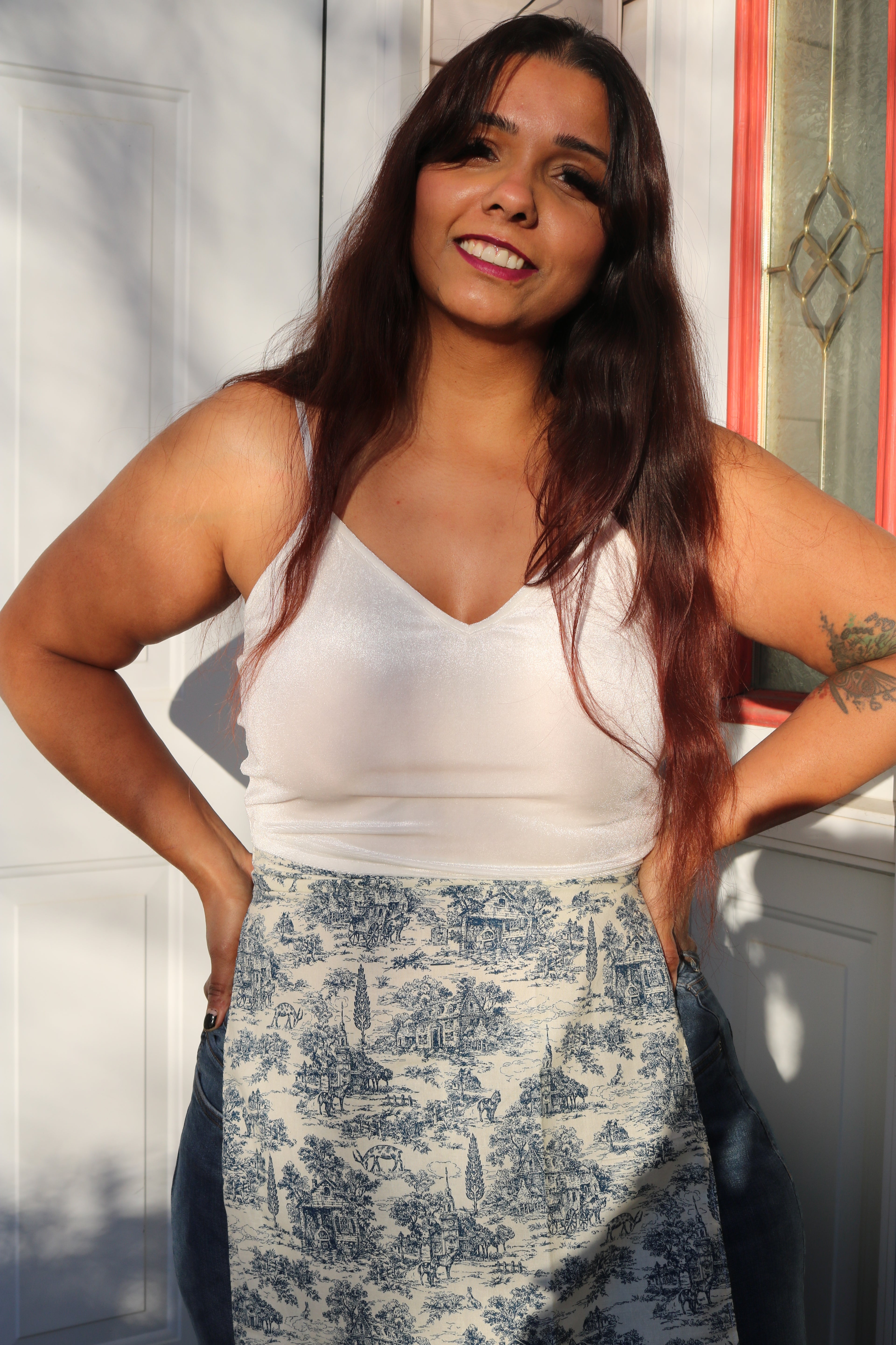 "Am I dreaming or is that a DEER" Kurta