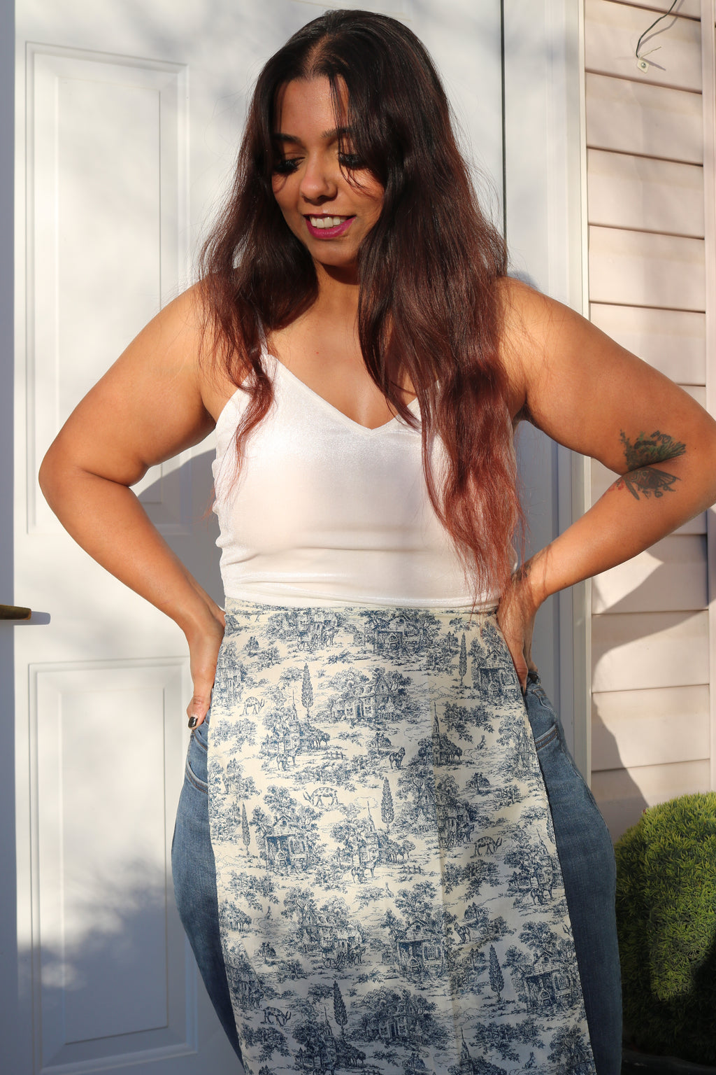 "Am I dreaming or is that a DEER" Kurta