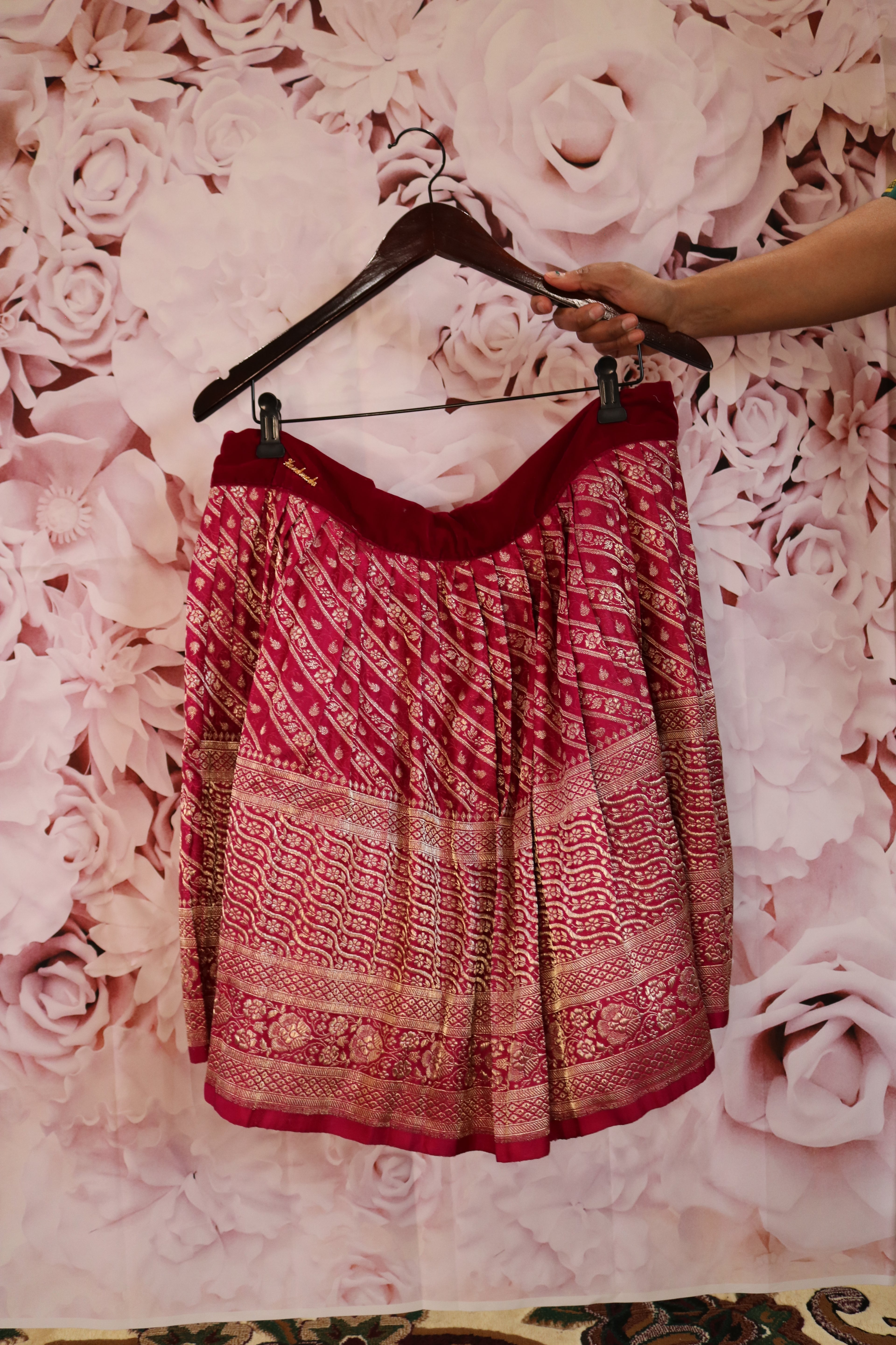 “Maharani’s Raspberry Dream” Mini Co-ord Set